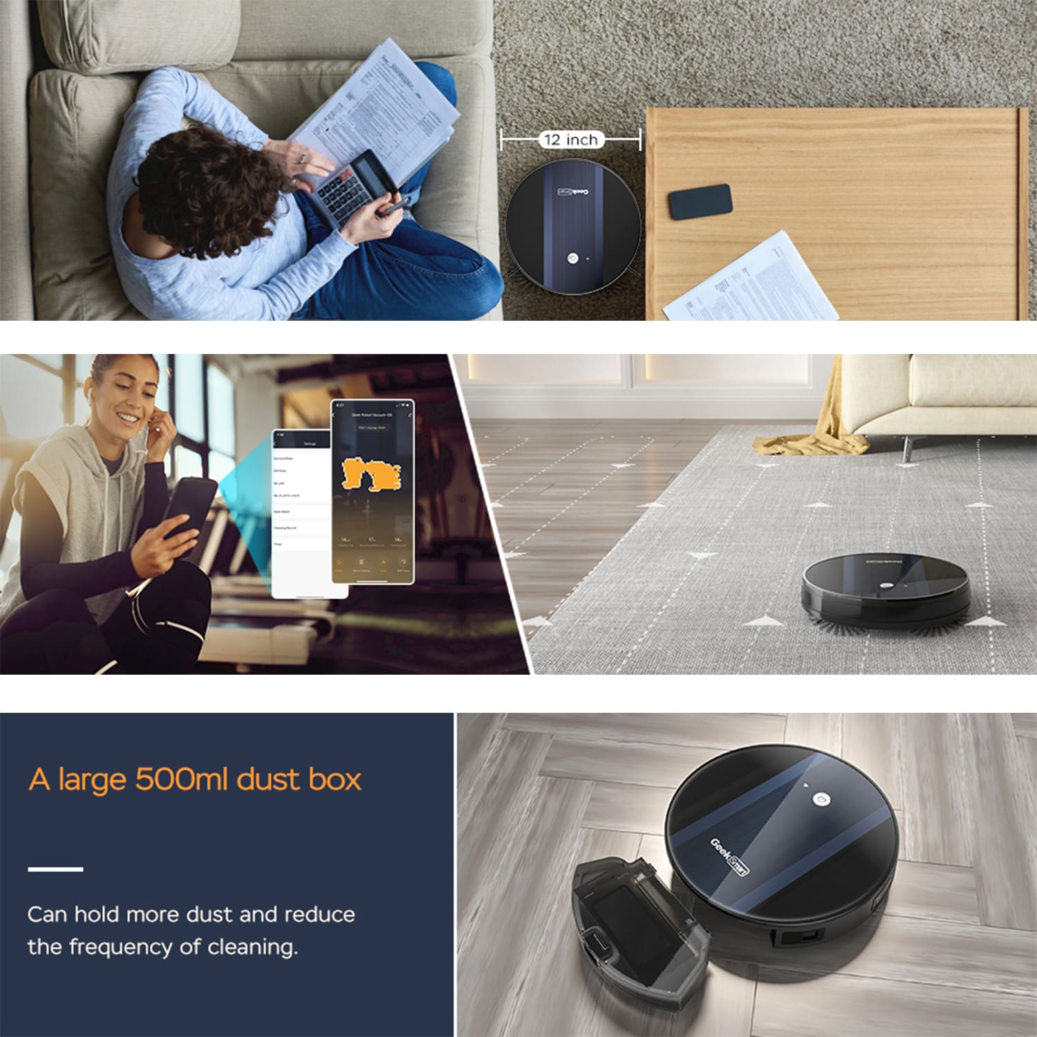 SINOFURN SYA650017BK Robotic-Vacuums - View #6