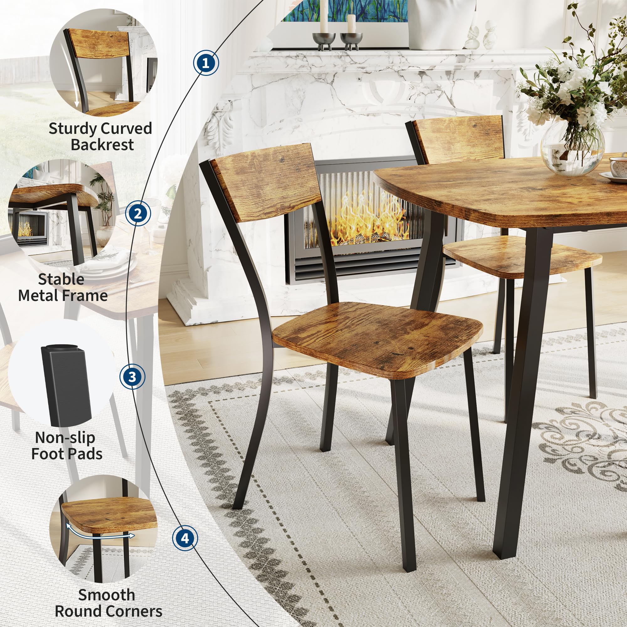DEXSO CFIVZLKCO6G03WG Dining-Sets - View #3