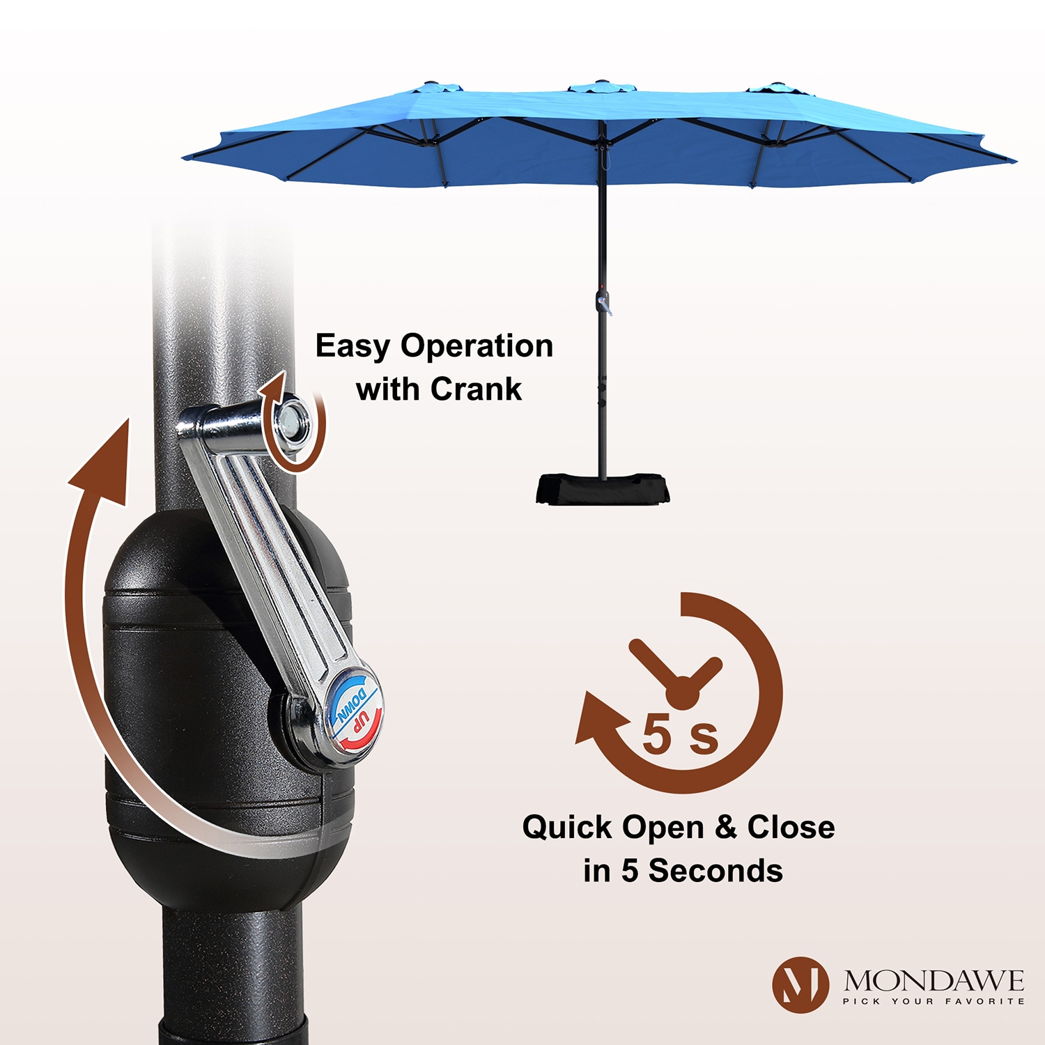 Mondawe 79BE-HY Umbrellas-2 - View #5