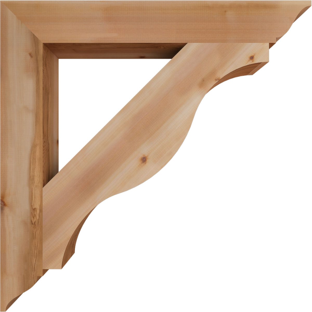 Ekena Millwork BKT06X44X44FST01SWR Exterior-Brackets-Braces - View #3
