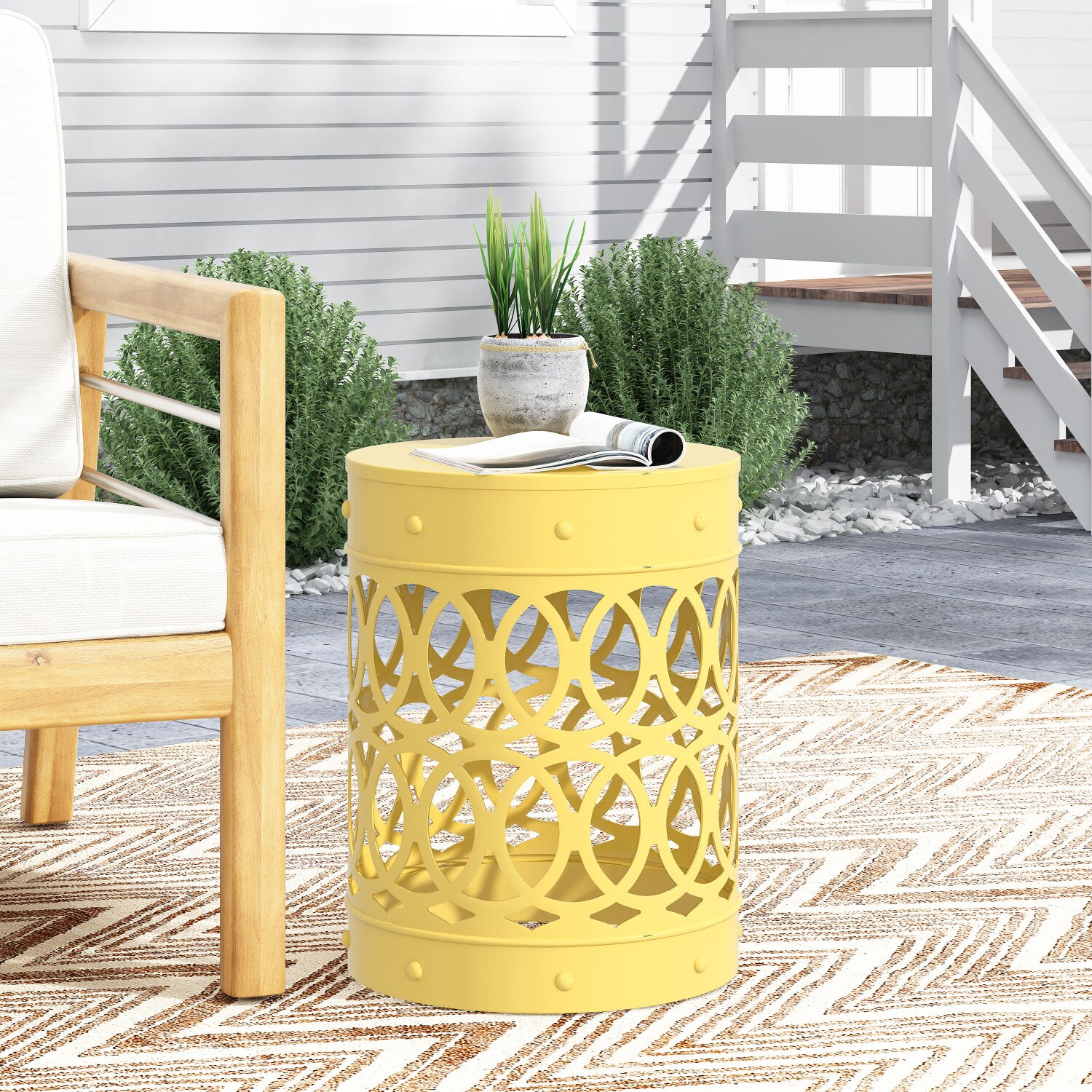Streamdale Furniture 73607.00YLW Patio-Tables - View #4