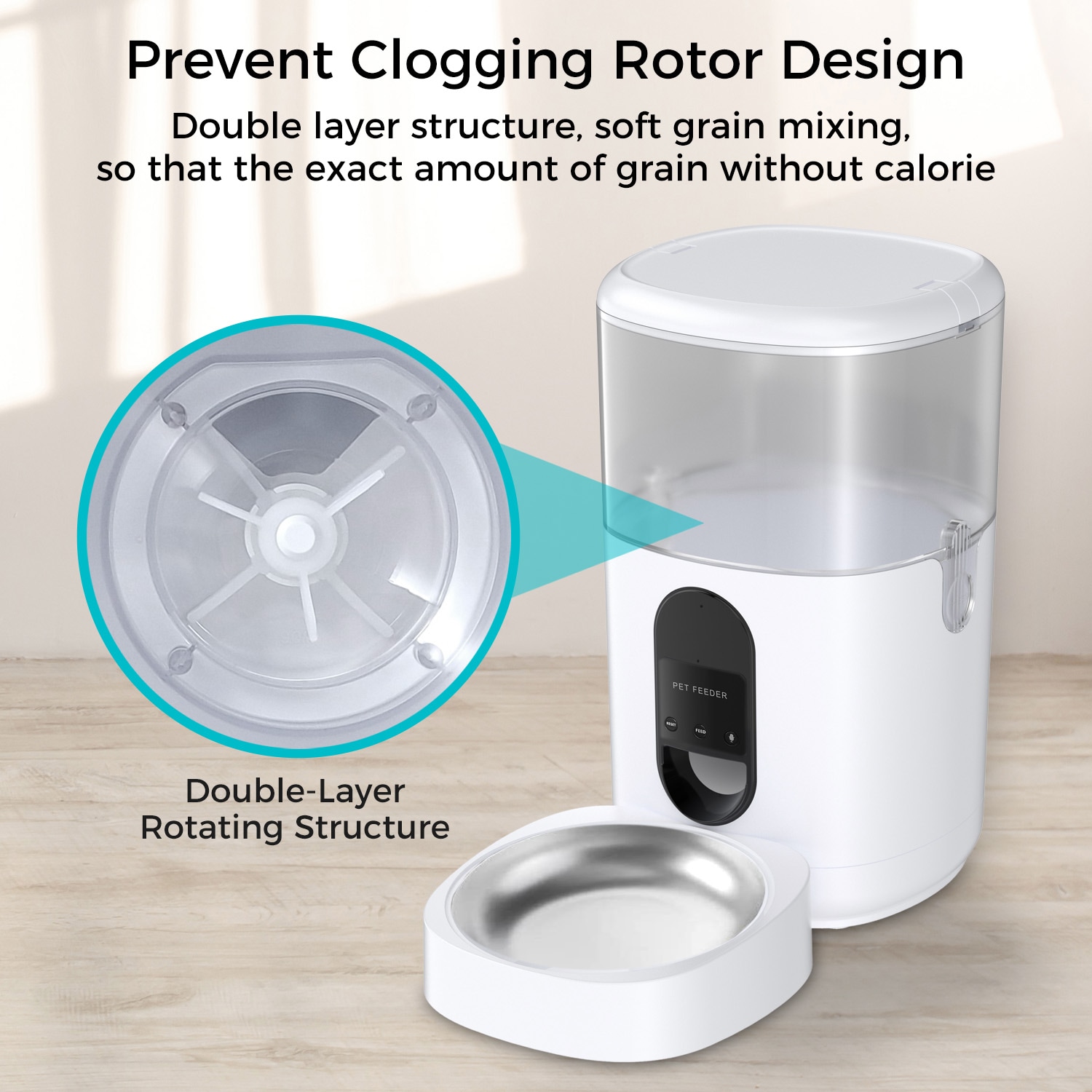 eco4life SC-PF200 Pet-Feeder - View #2