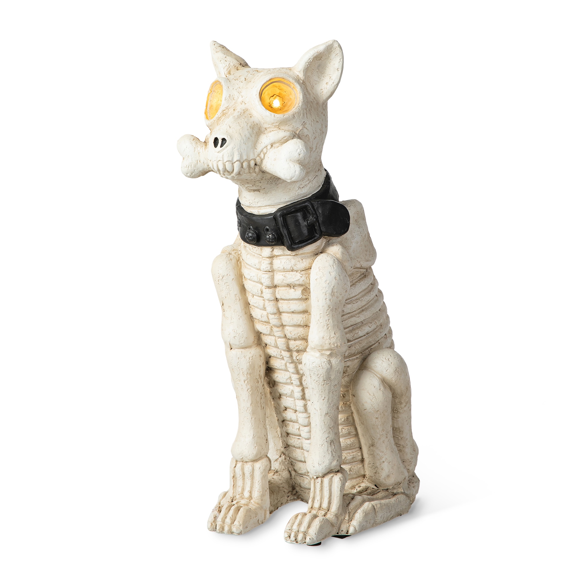 Glitzhome 2039500002 20.5-Inches Freestanding Lighted Happy halloween Light