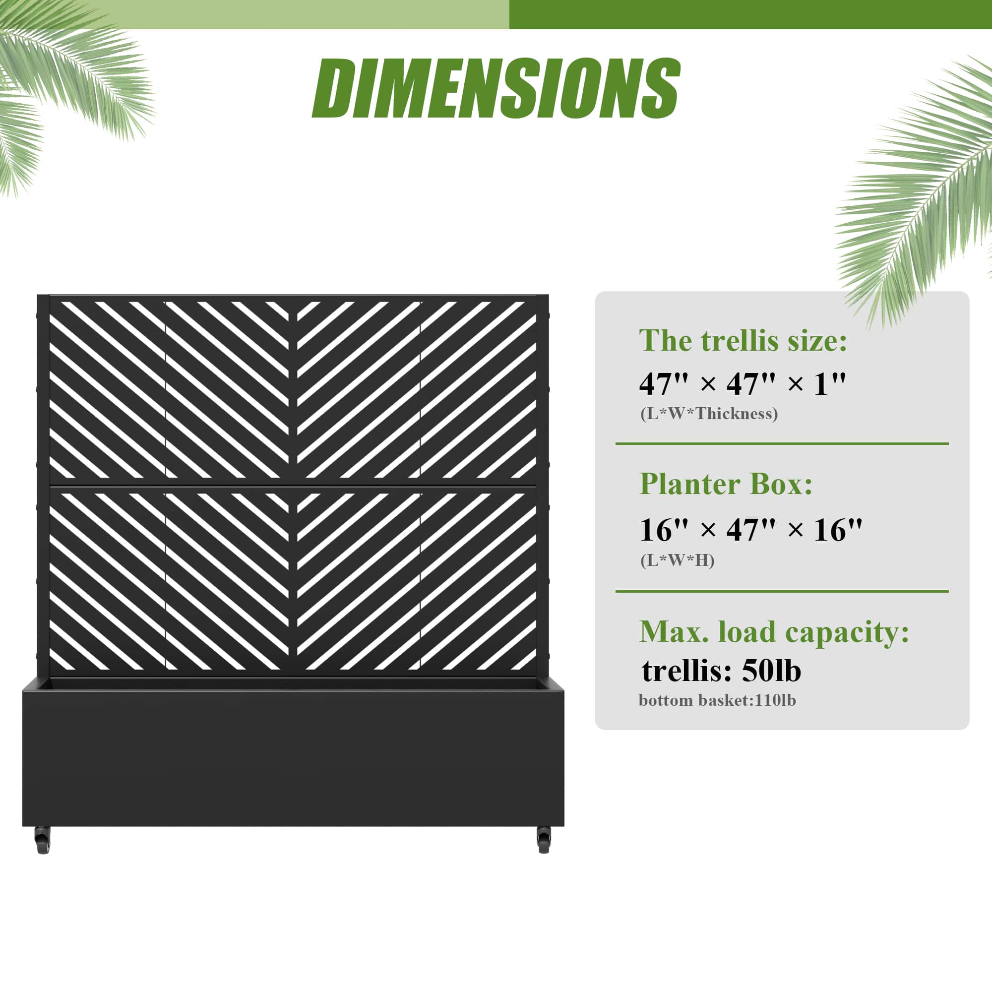 Misty Moon LW0406-SYJZZX-H61 Planter-Window-Box - View #3