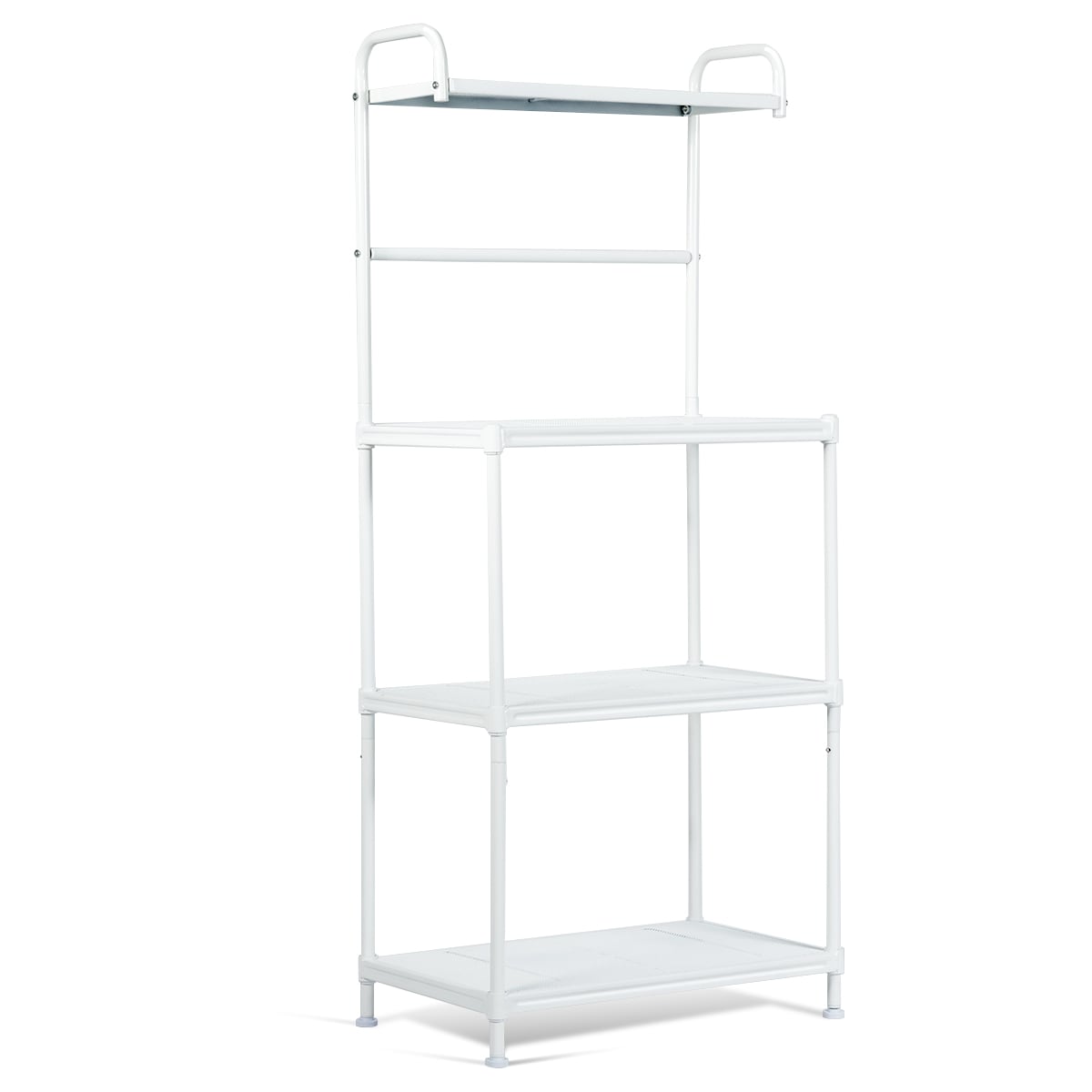 Goplus 5-Tier Metal Storage Shelves 73 inch Garage Rack Adjustable at