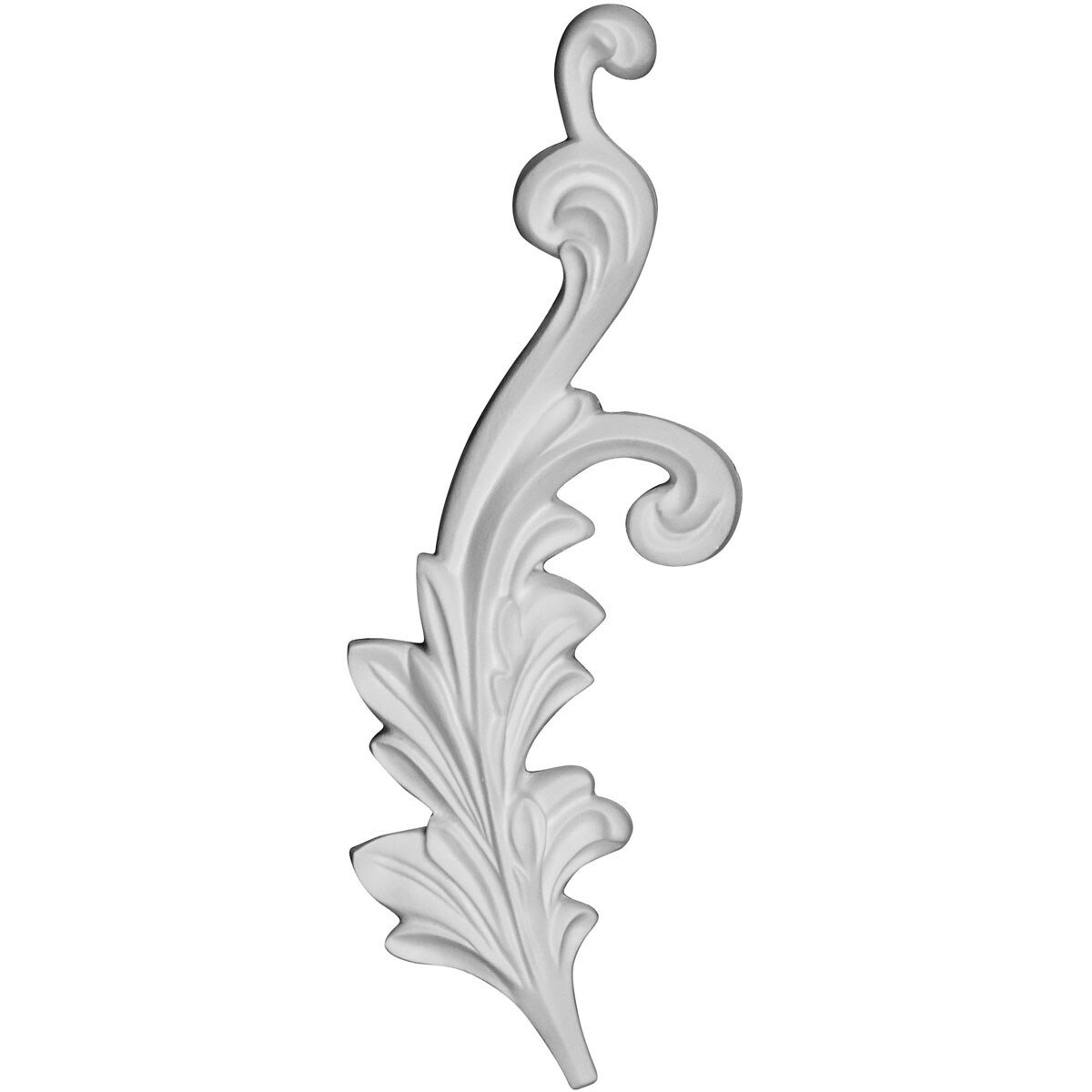 Ekena Millwork ONL04X10X01RB-L Robin, Left 3.625-in W x 9.5-in H Primed Applique