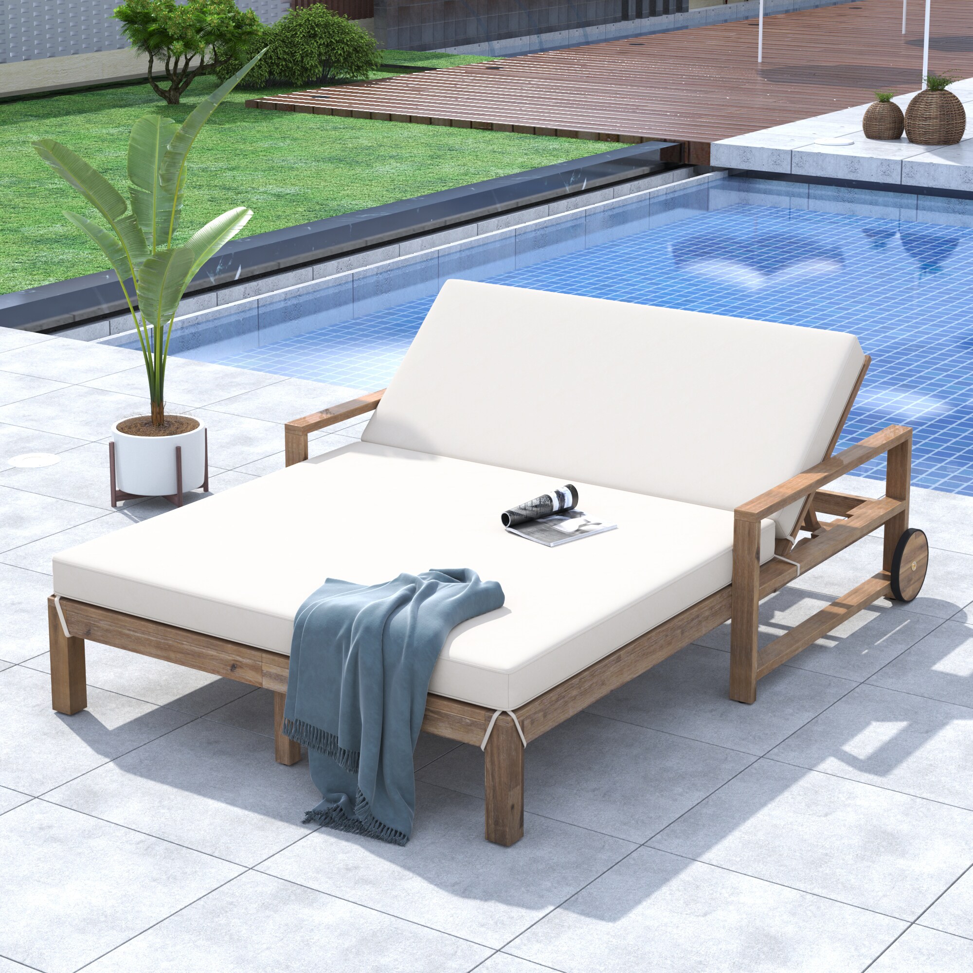 Nestfair HPTM011A Patio-Sofas-Daybeds - View #2