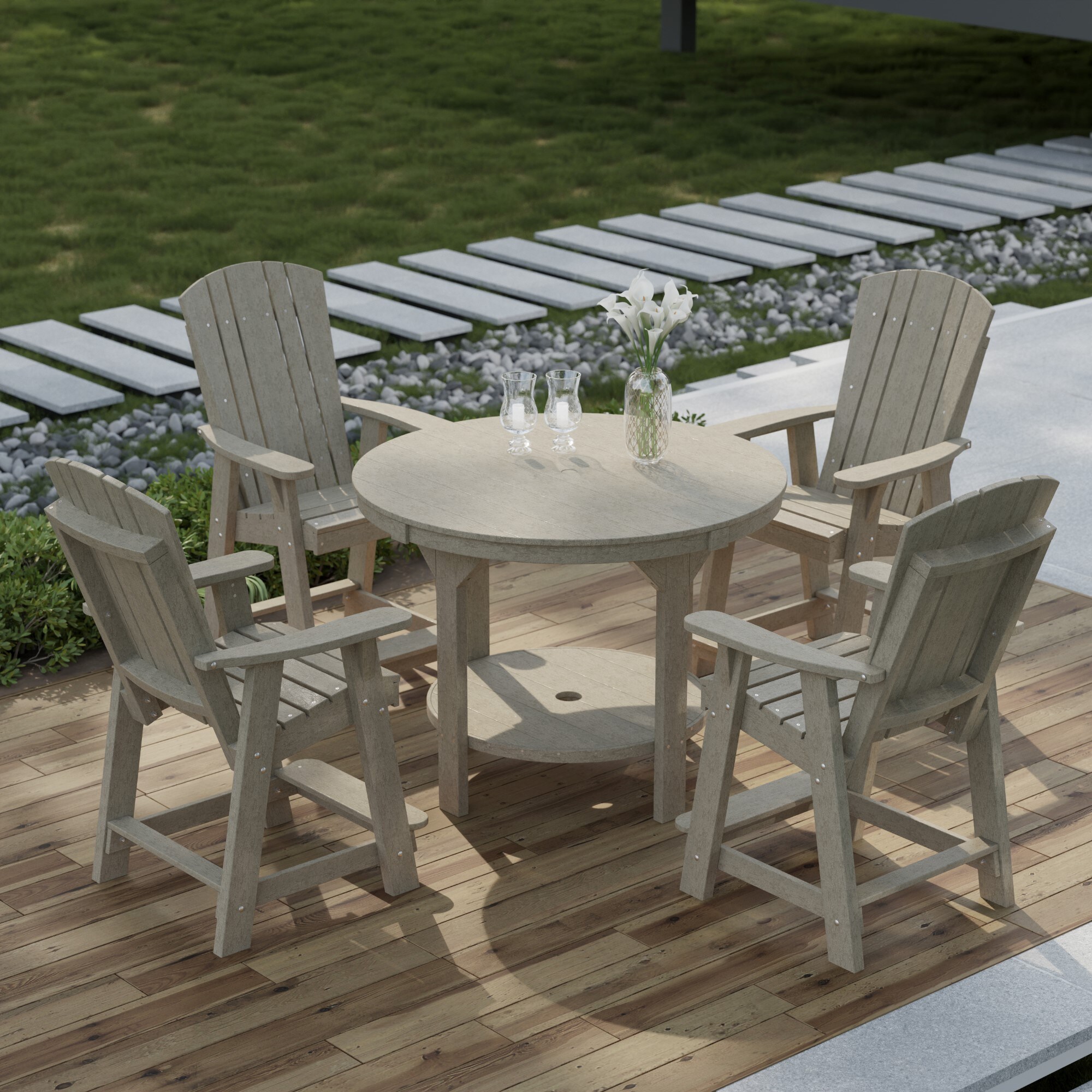 Wildridge LCC-180-WW Patio-Dining-Sets - View #3