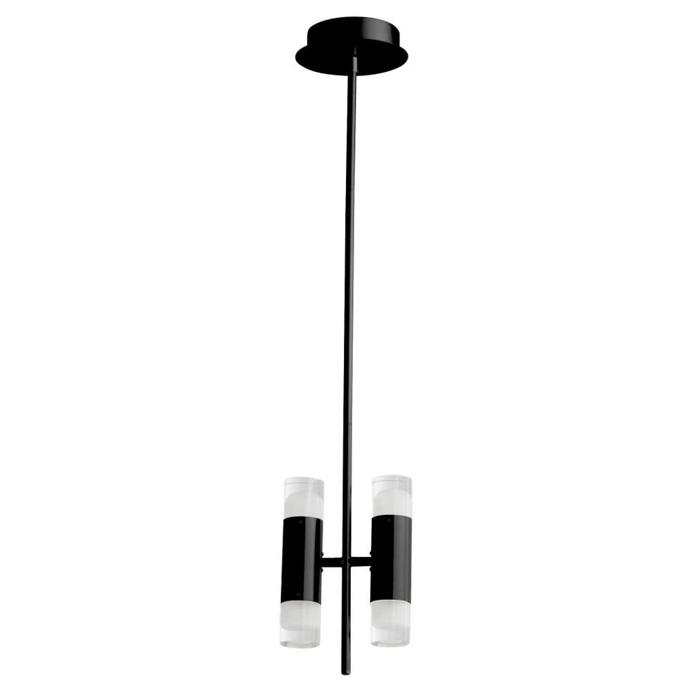 Oxygen Lighting Alarum 4 - Light Black - LED Pendant Light