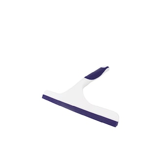 Moxie All Purpose Rubber Shower Squeegee in White | MX10INSQG