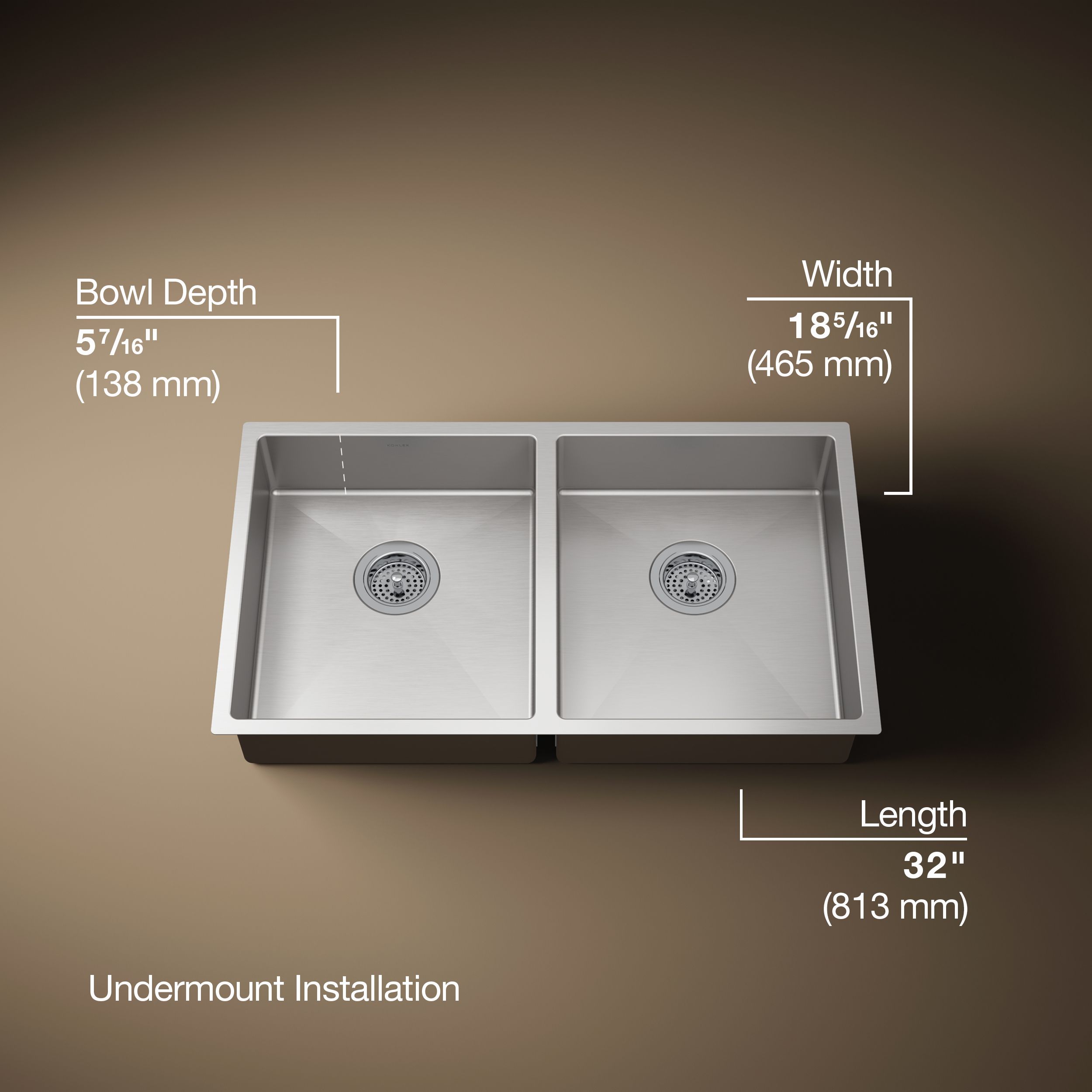 KOHLER 33160-NA Kitchen-Sinks - View #3