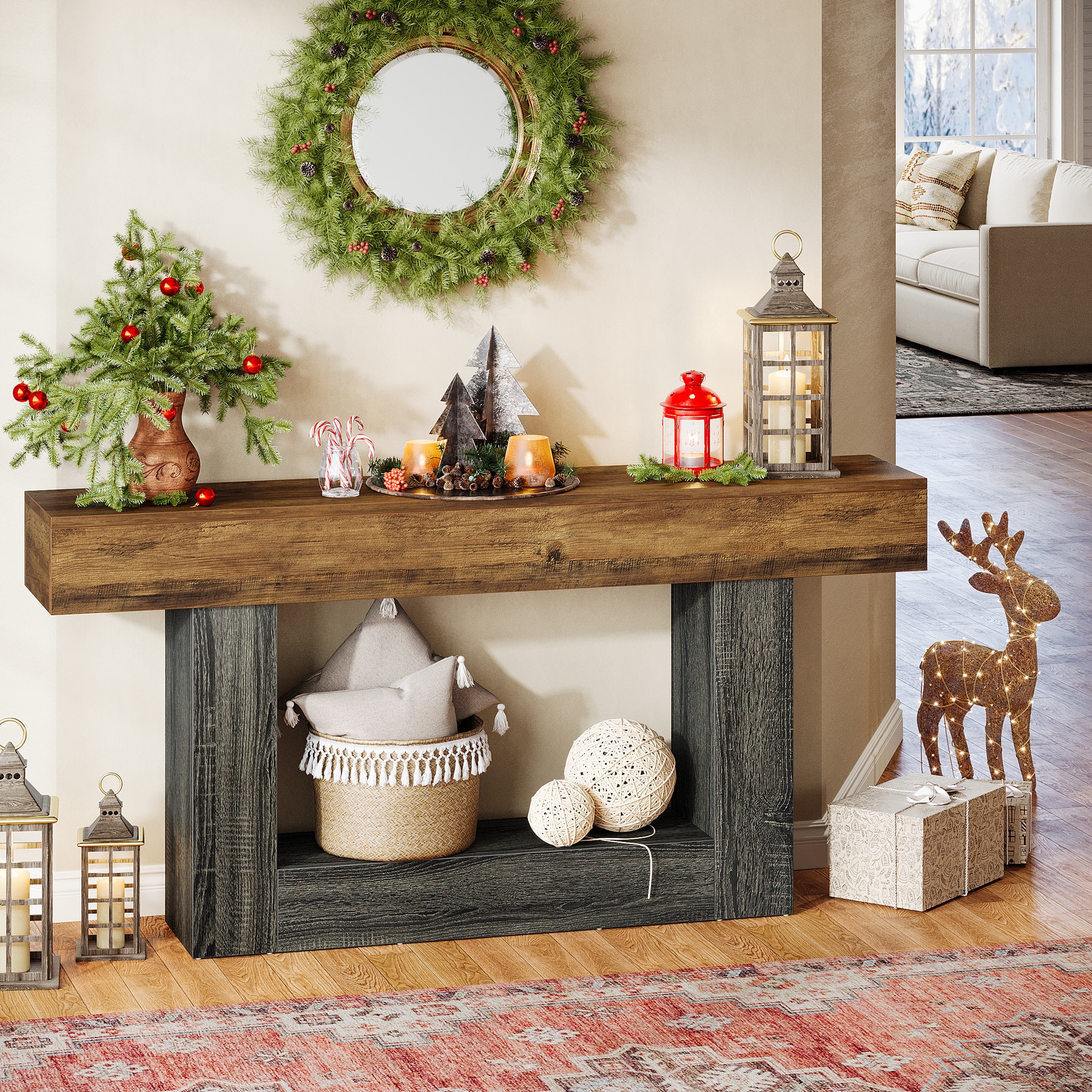 Tribesigns LWFD-RY0153 Console-Sofa-Tables - View #2