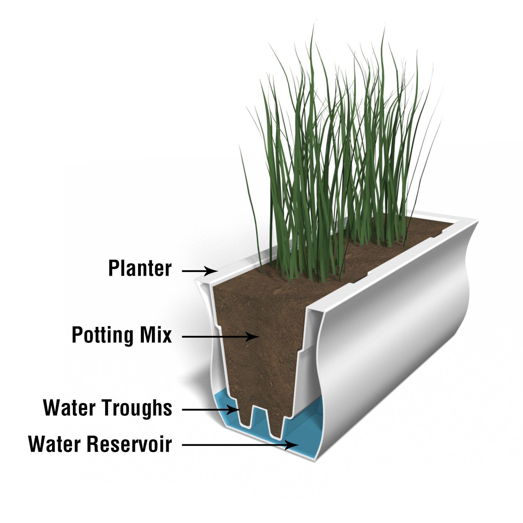 Mayne 5871-B Planter-Window-Box - View #4
