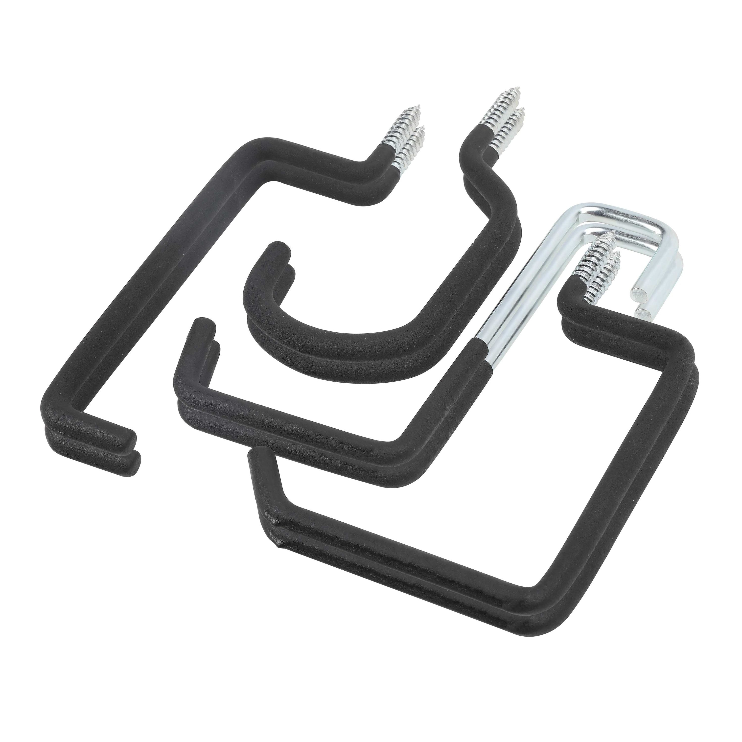  (4-Pack) Multi-Purpose Plastic Utility Hook Attachment