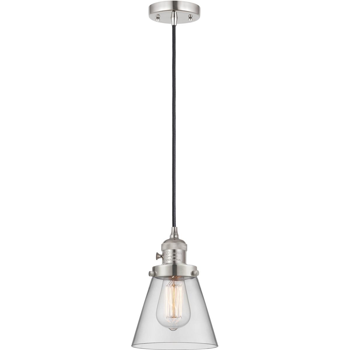 Innovations Lighting 2344355 201CSW-PN-G62-LED Franklin Restoration Cone Mini Pendant