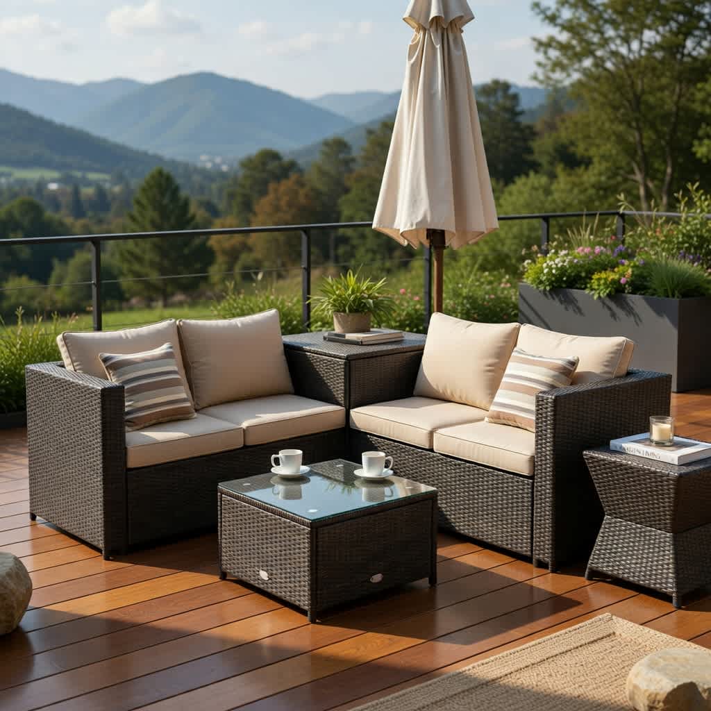 Choco Moon 6250179099747 Patio-Conversation-Sets - View #3