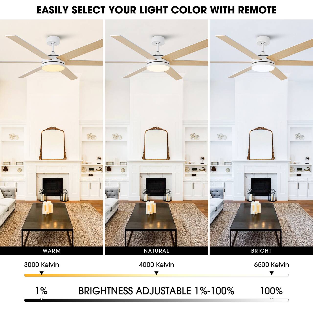 VACZON VZA01A113WH Ceiling-Fans - View #7