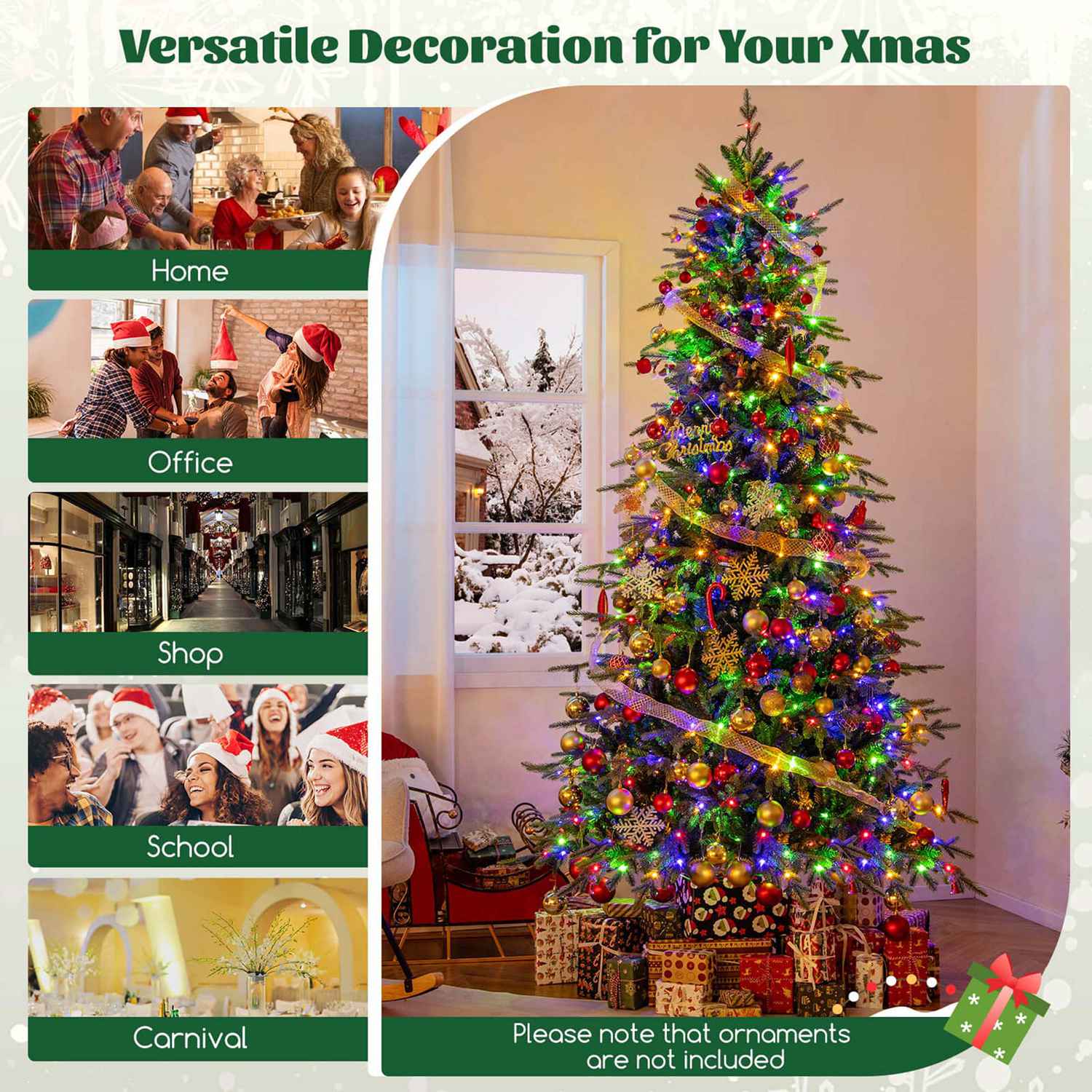 Costway HCST04498 Artificial-Christmas-Trees - View #4