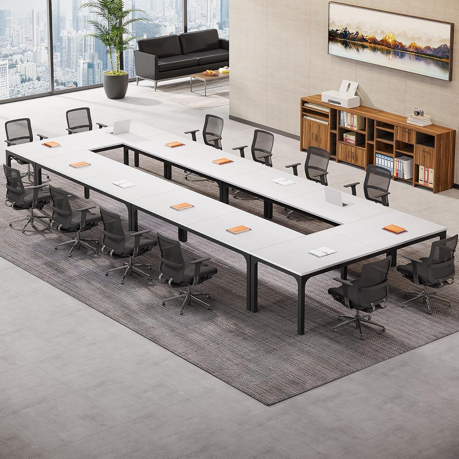 Tribesigns LWOYJL-0252YY Office-Tables - View #3