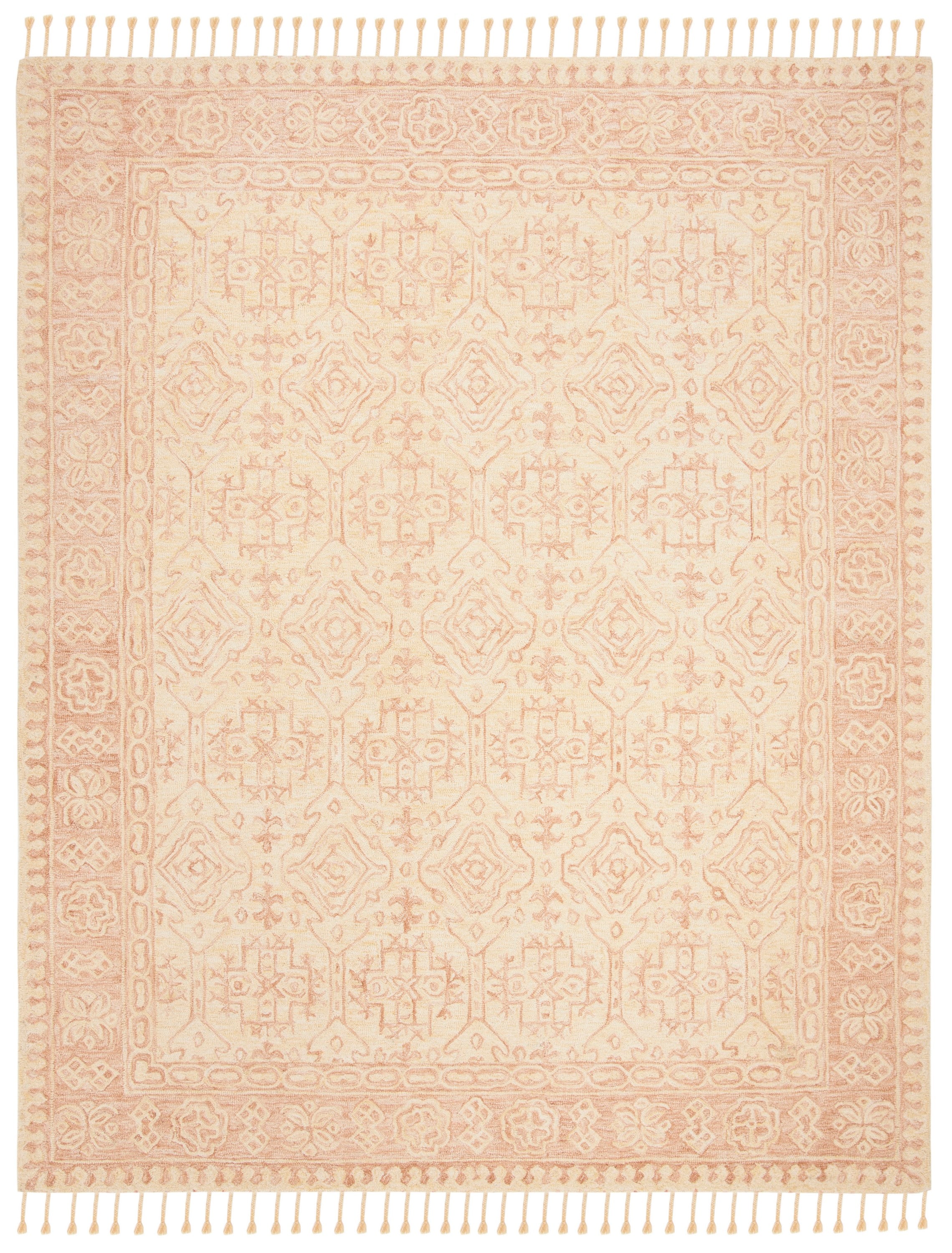 Ivory Bliss 9' x 12' Hand-Tufted Wool Area Rug