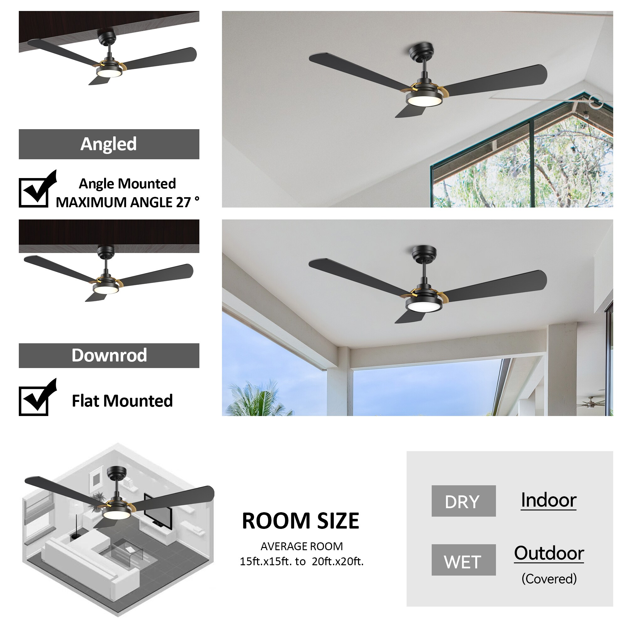 CARRO USA LS563B3-L22-B2-1G Ceiling-Fans - View #9