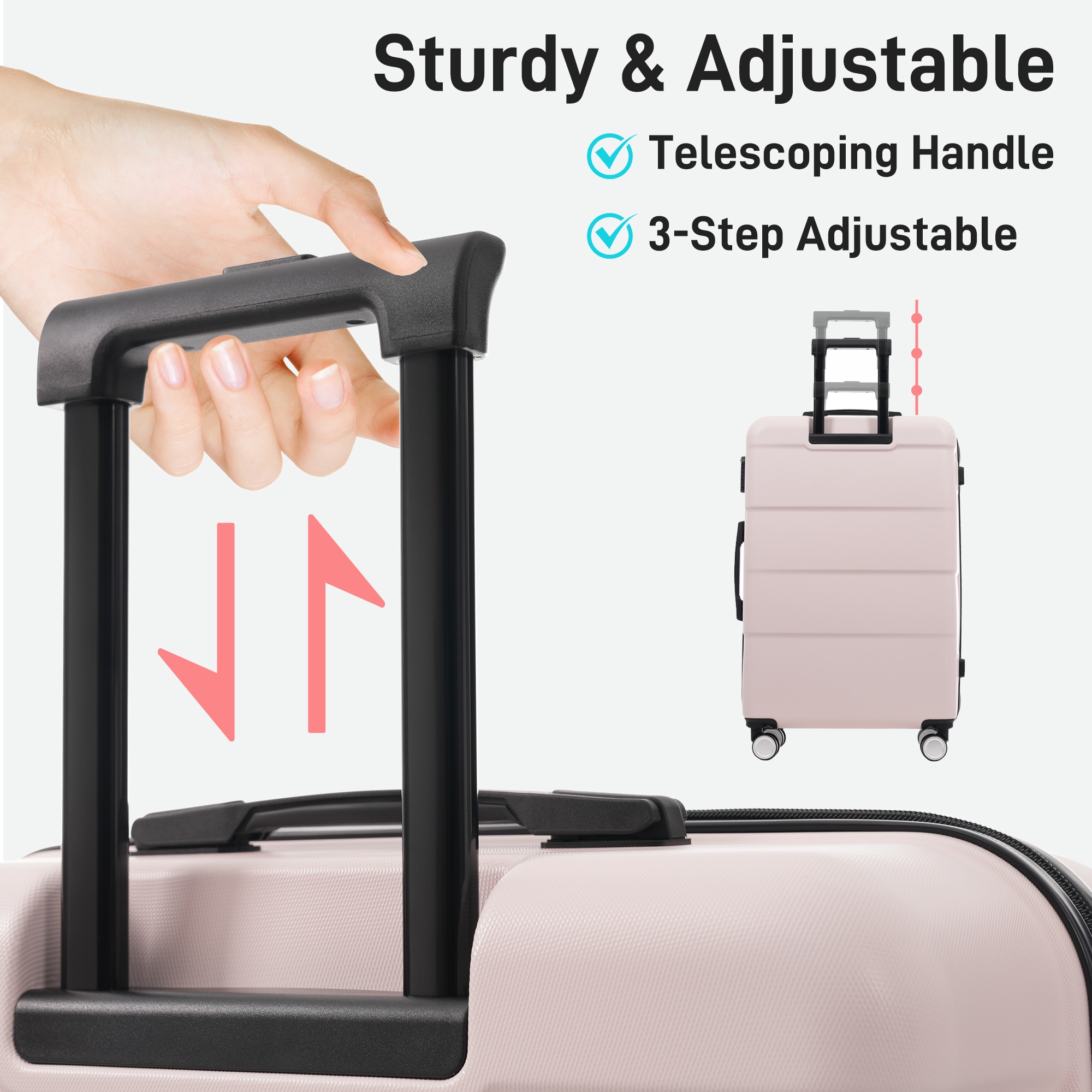 LOVMOR SF-H-N732P308497U Luggage-And-Luggage-Sets - View #5