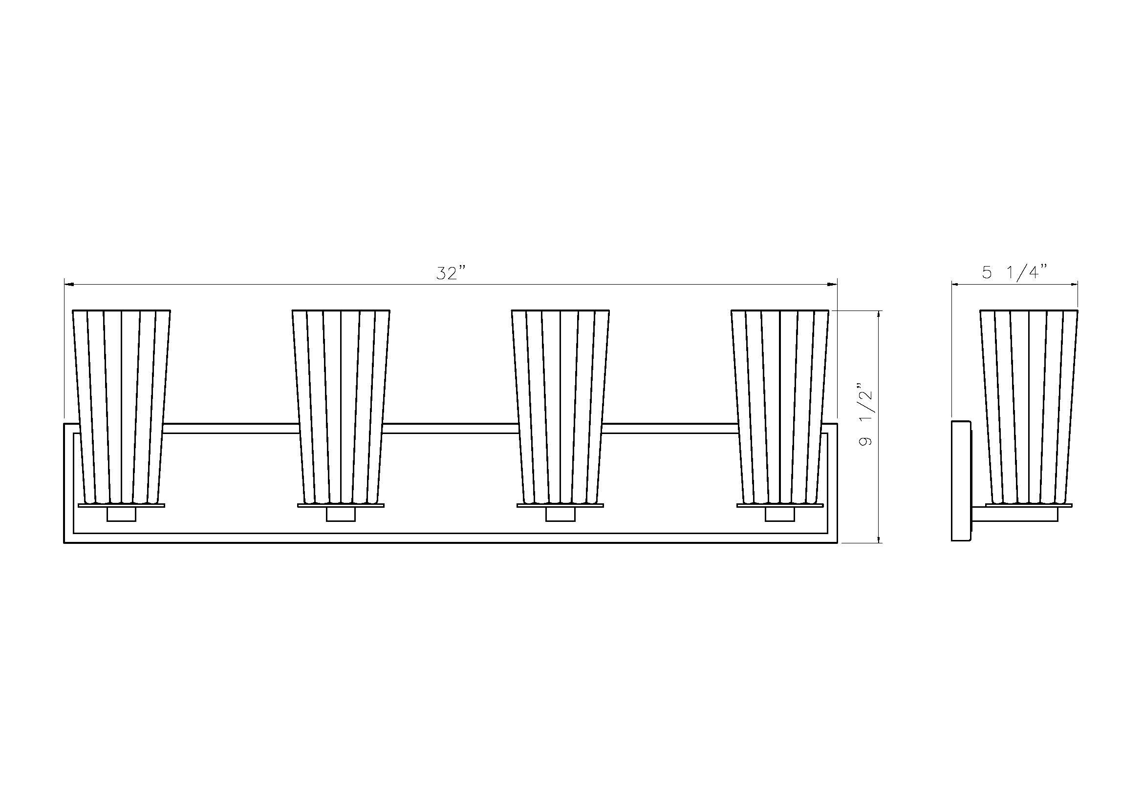 Z-Lite 826-4V-BN b089995 - View #8