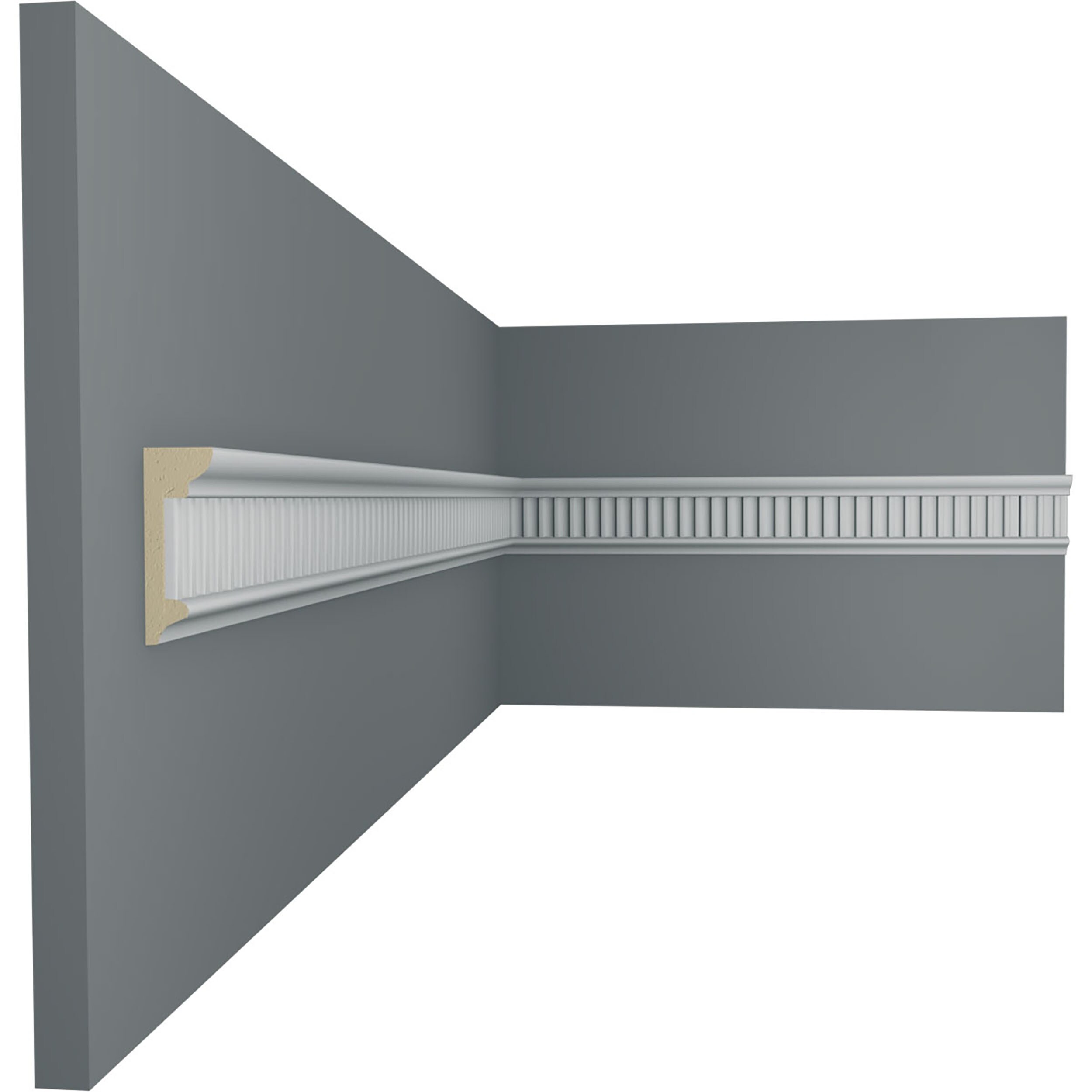 Ekena Millwork CHA01X01LI-CASE-2 Chair-Rail-Moulding - View #5
