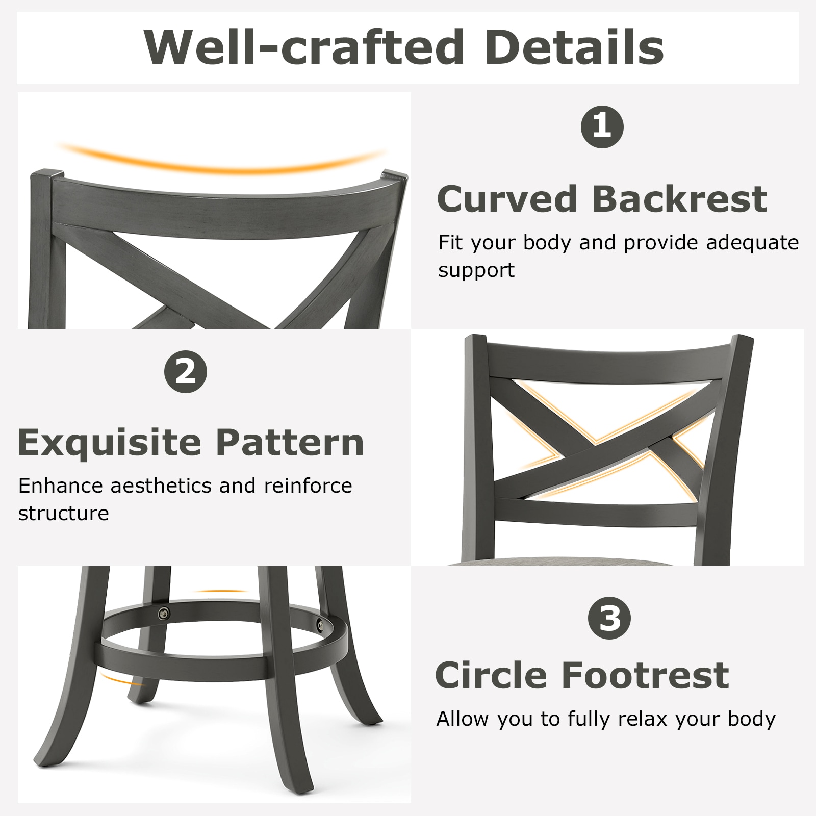  ID11715GR27 stools - View #2