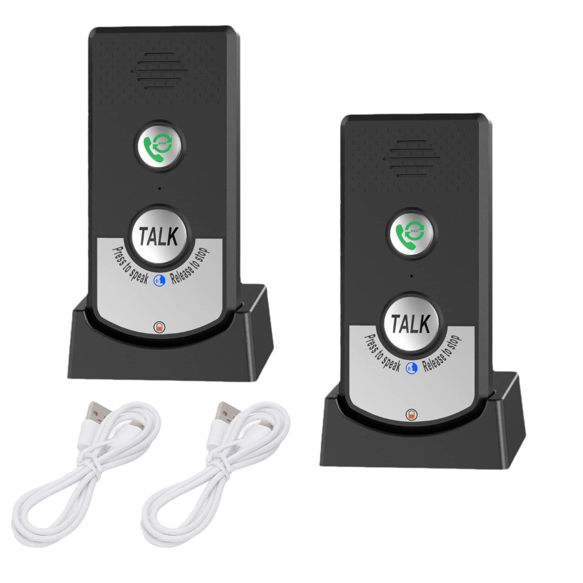 AKSCYZM Two Way Wireless Intercom System Long Range Waterproof Doorbell Kit with 38 Ringtones for Home Security and Communication #LAK0813K500