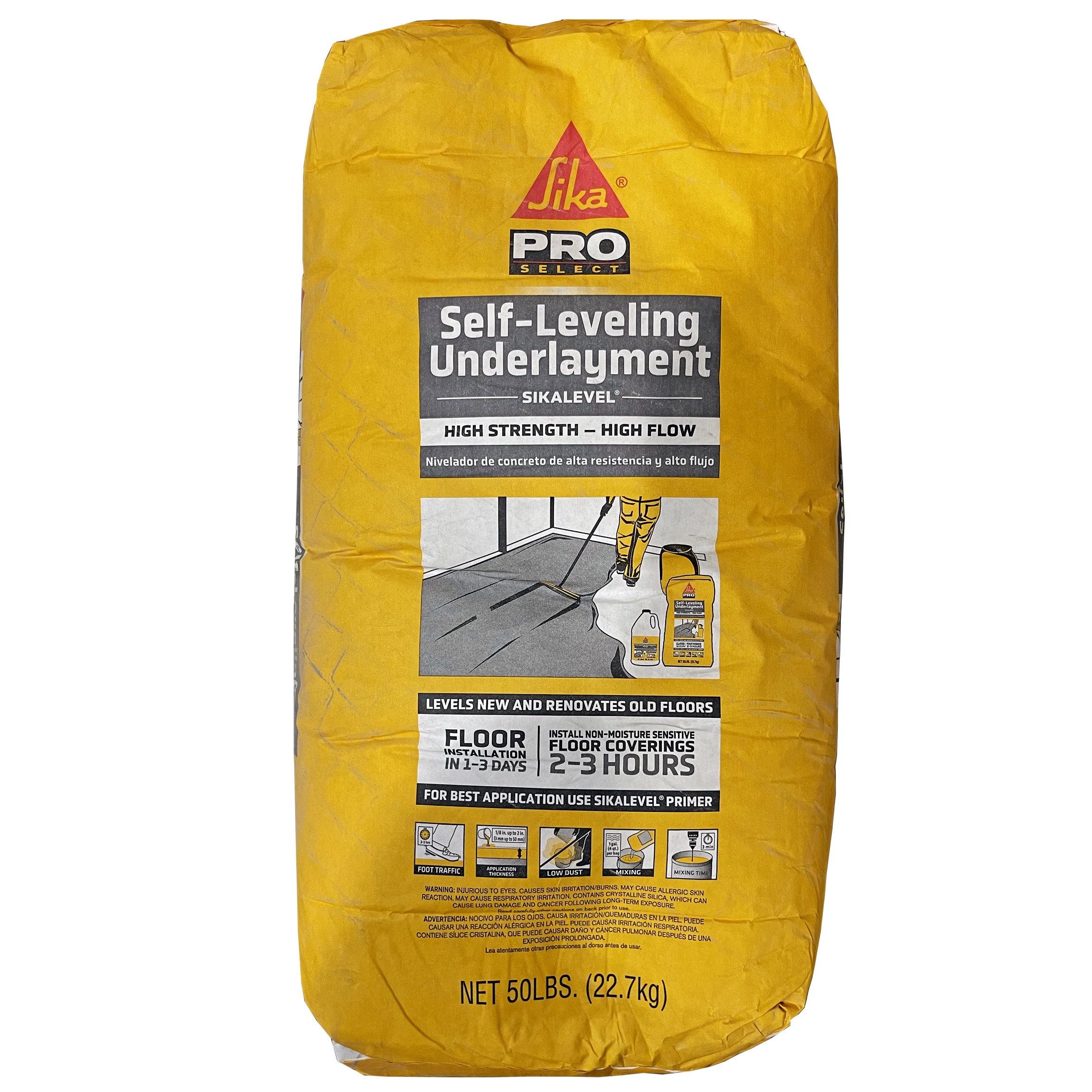 Sika 517004 High Strength High-Flow Floor Leveler 50 Pound(s) Powder Indoor Self-leveling underlayment