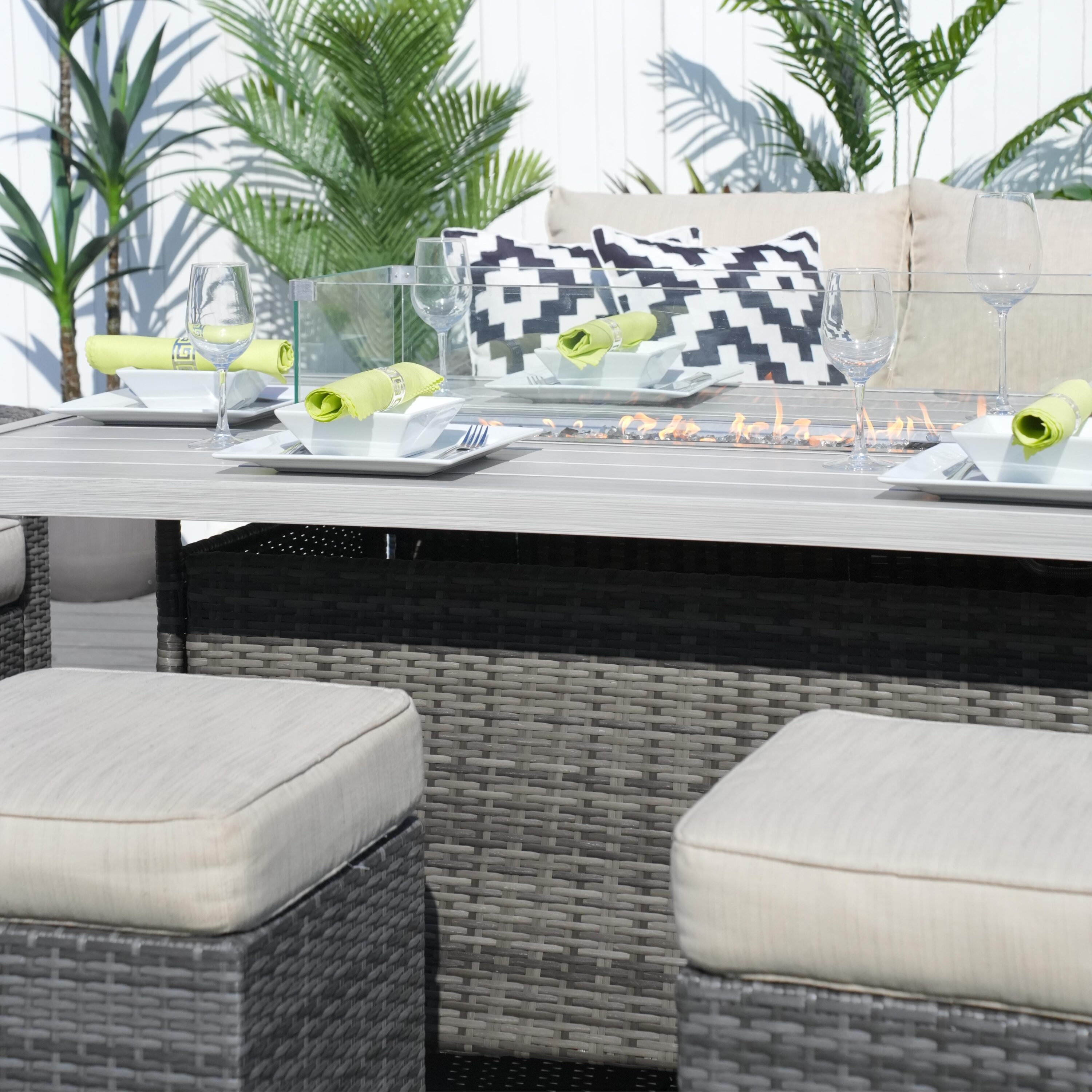 Direct Wicker DWG-1403B&06RA-GR Patio-Dining-Sets - View #5