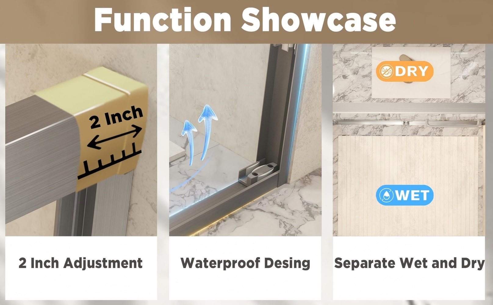 AAZJ JBF-W1675P288830 Shower-Doors - View #6