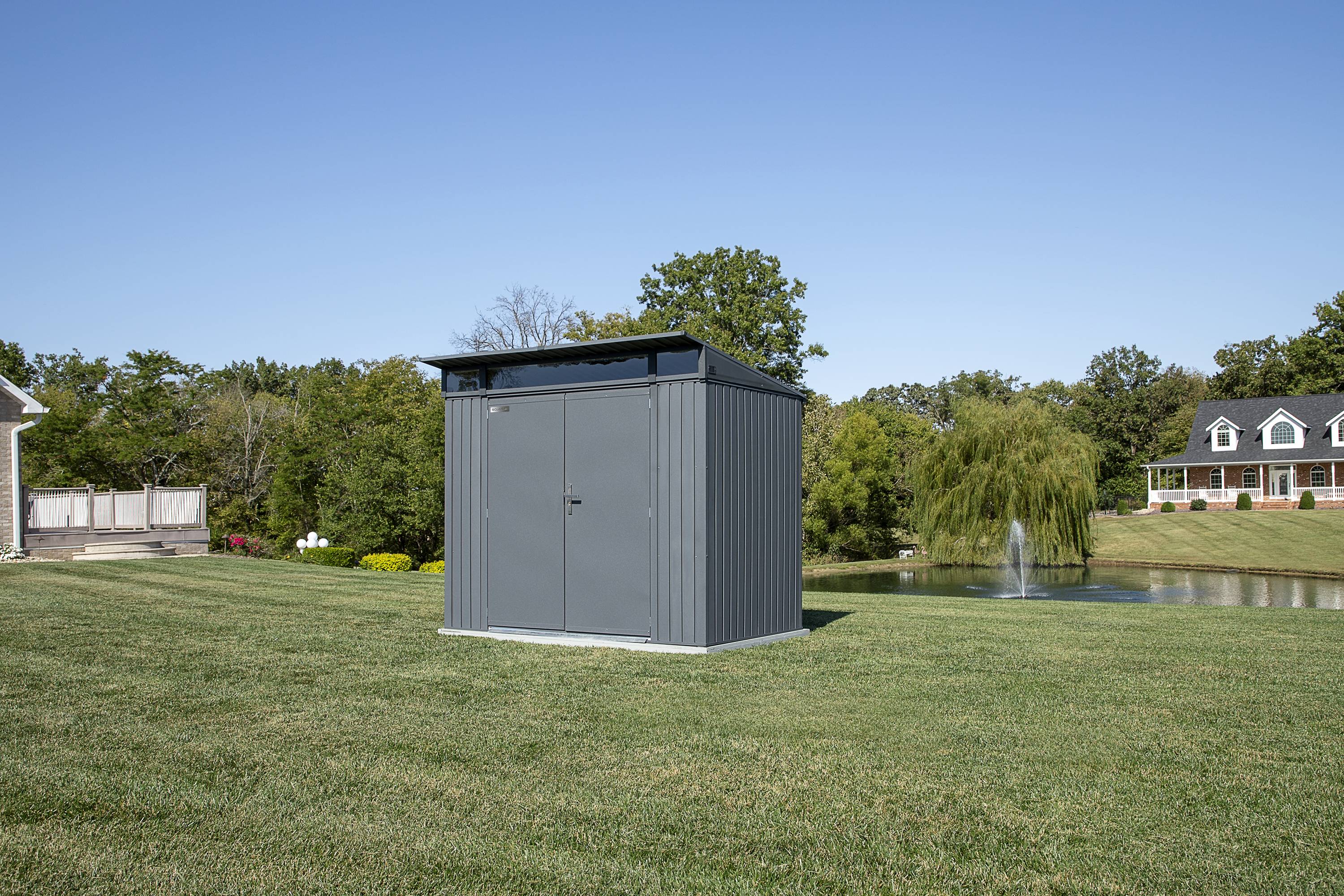 Arrow SJDEN85 Metal-Storage-Buildings-Sheds - View #12