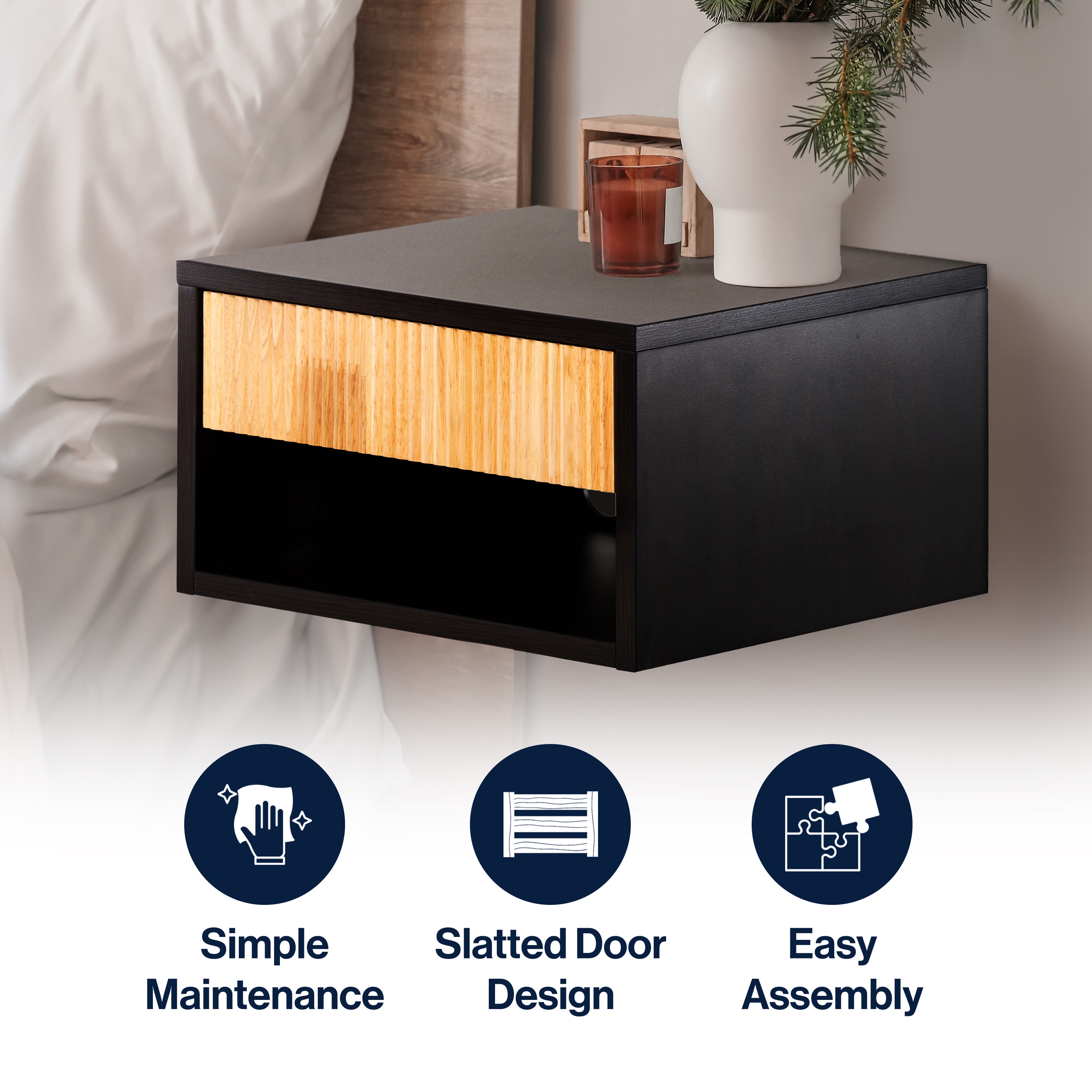 JONATHAN  Y NST2001A nightstands - View #3