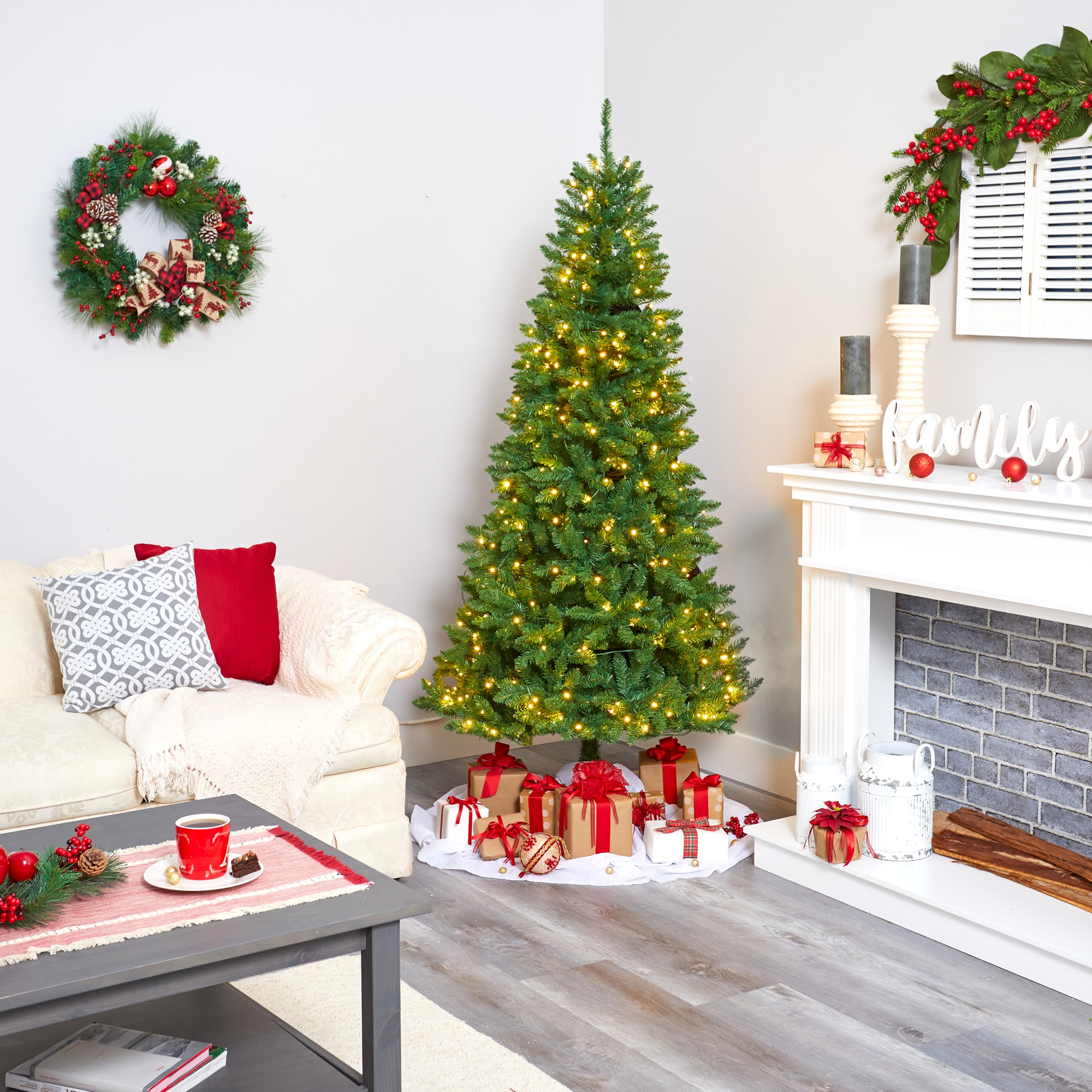Nearly Natural T1607 Artificial-Christmas-Trees - View #7