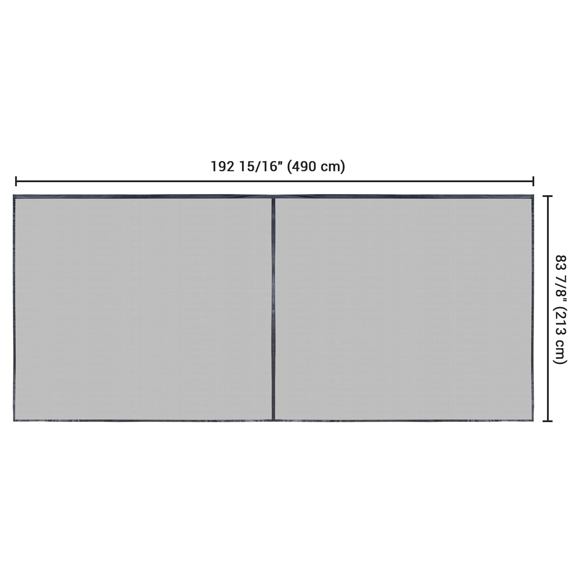 Yescom 06GDS001-16X7-06-LO Garage-Door-Screens - View #7