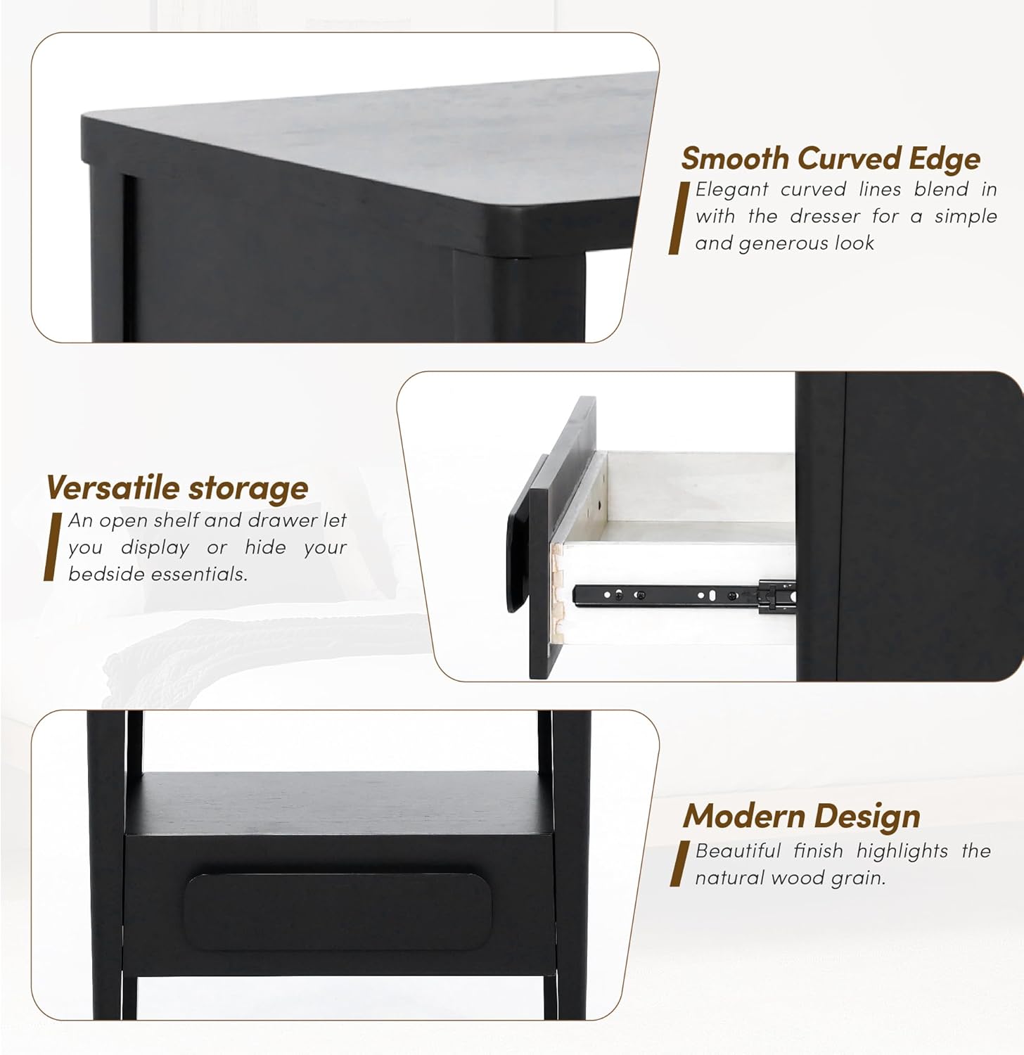 Allforwood 310010 nightstands - View #9