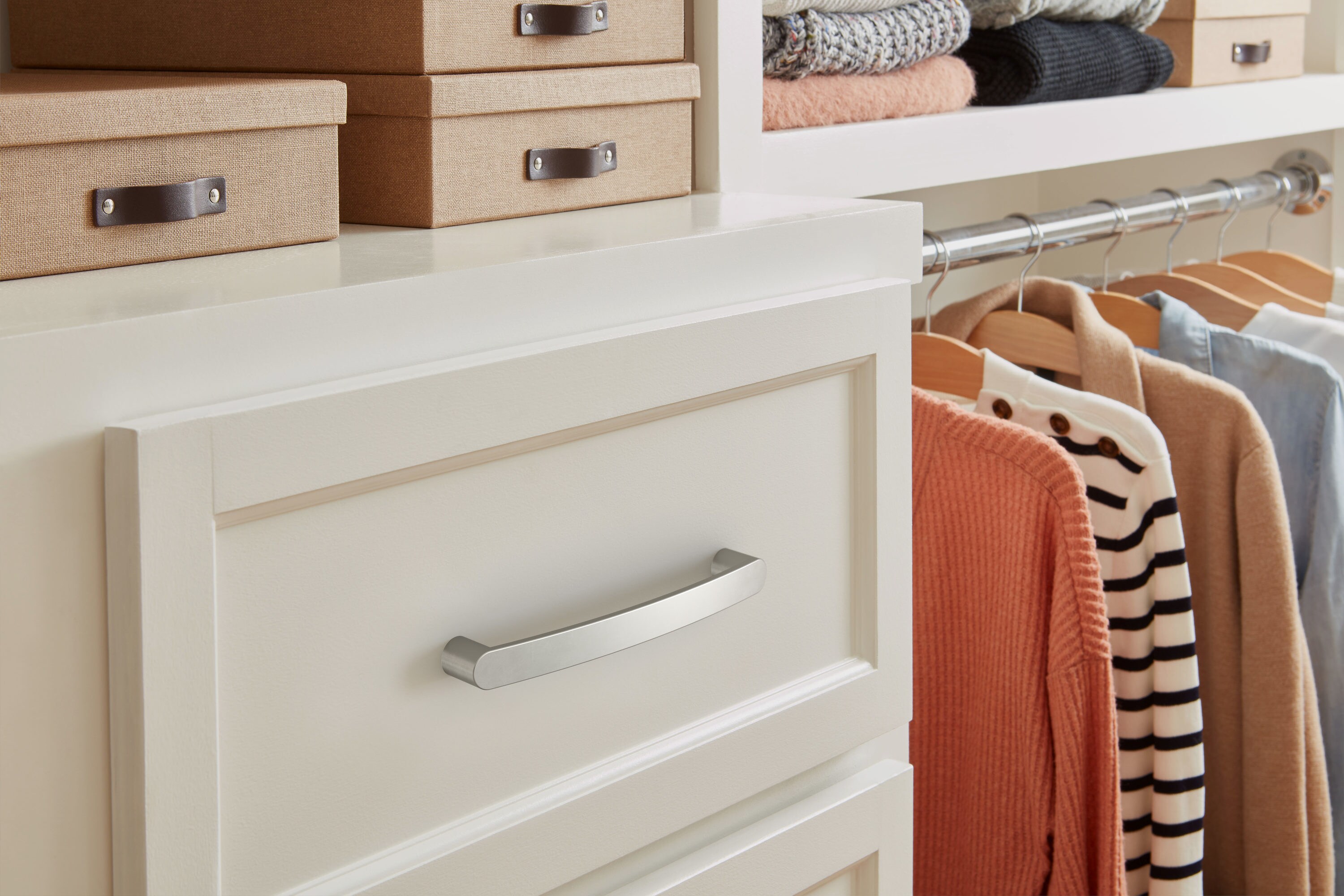 Modern Satin Nickel 5.5-inch Brushed Cabinet Bar Pull