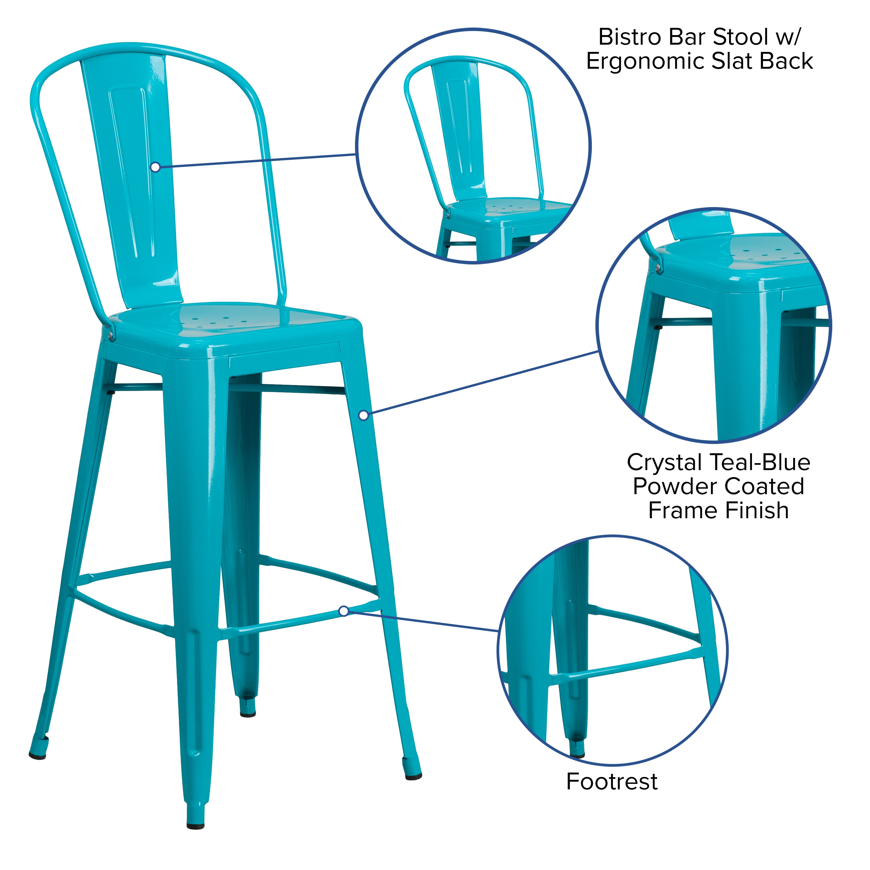 Flash Furniture 889142049654 stools - View #2