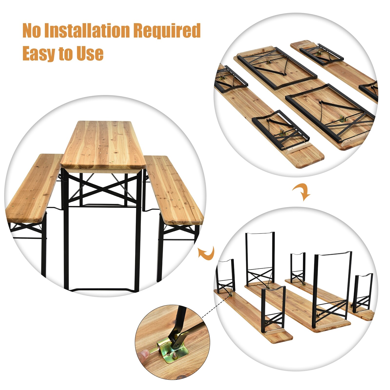 CASAINC WF-OP70433-LA Patio-Tables - View #7