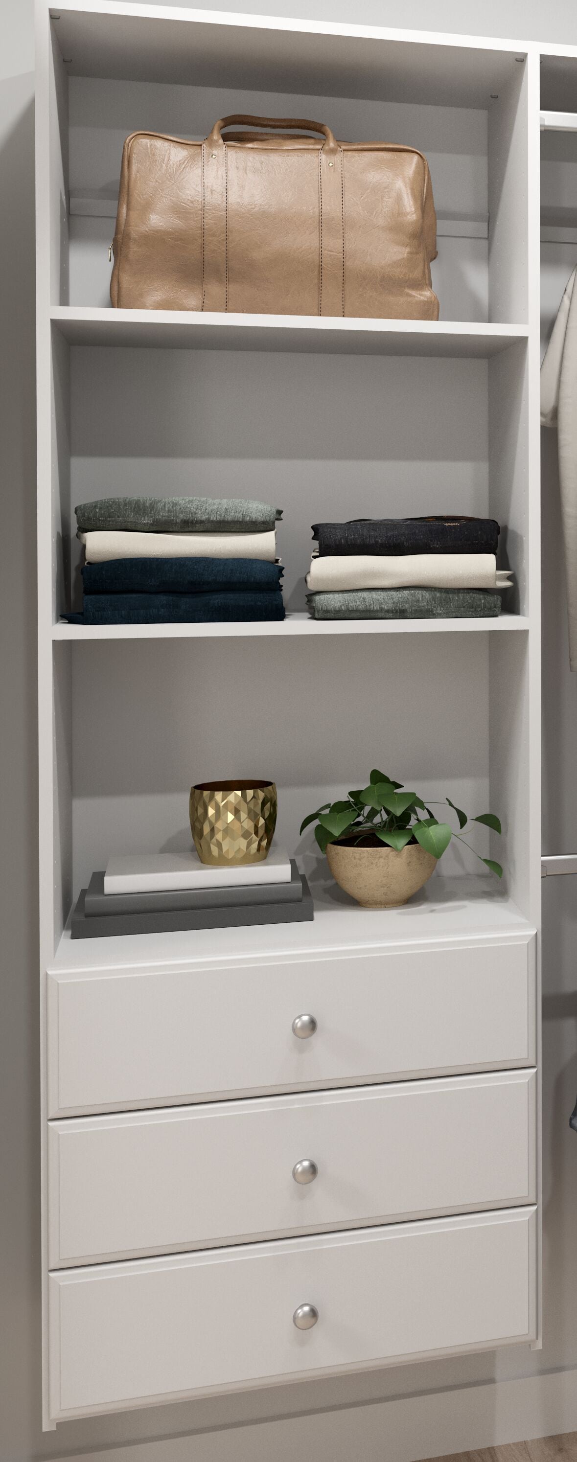 Easy Track PH197-WH Wood-Closet-Kits - View #5