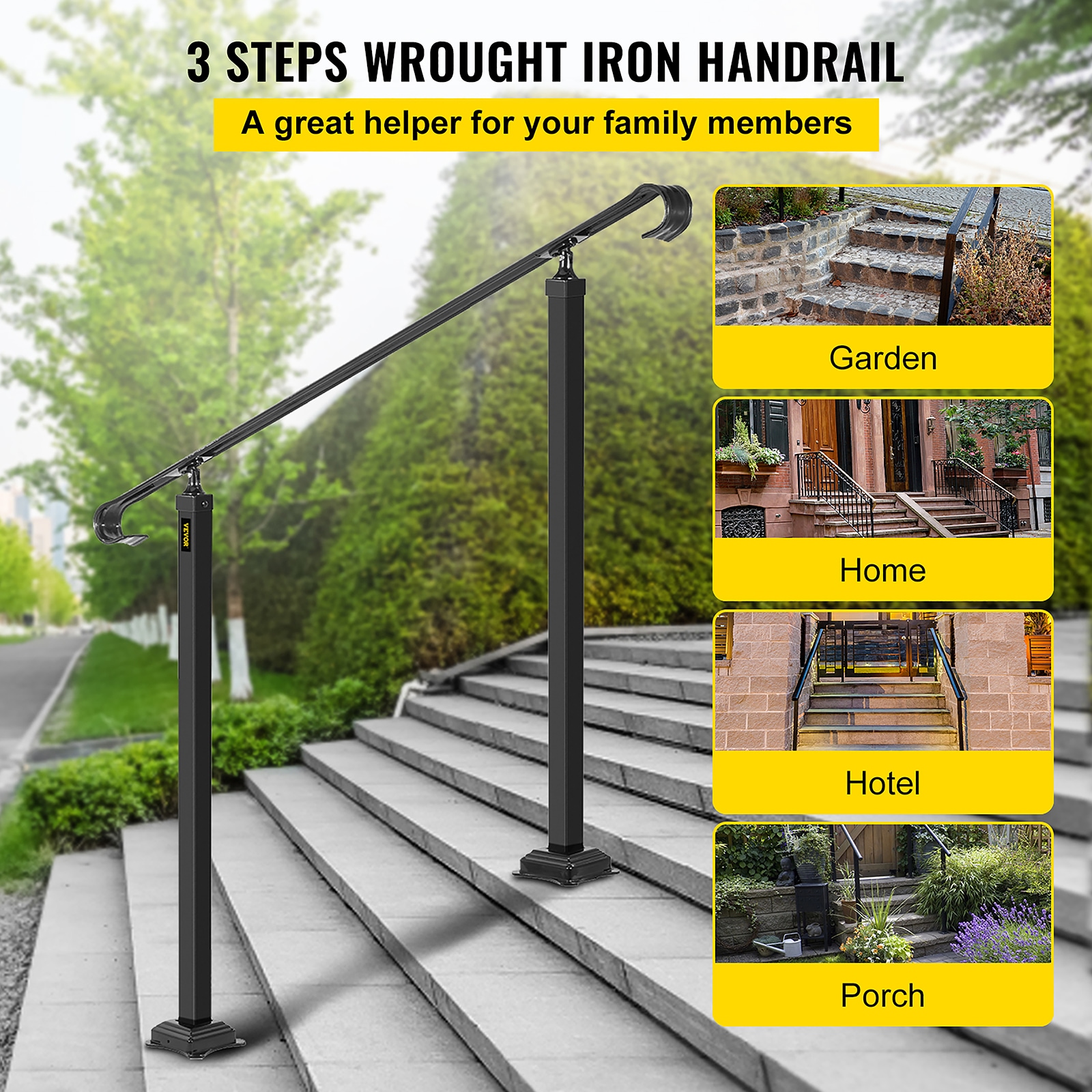 VEVOR LTFS1.4MLZFS00001V0 Interior-Stairpart-Railing - View #3