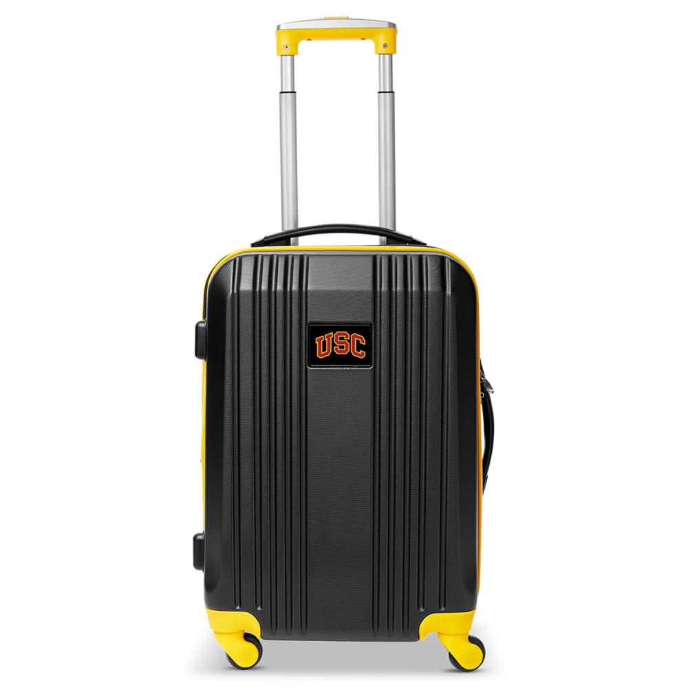 Mojo Licensing CLSCL208_BLACK NCAA Usc Trojans 23.25 x 15.5 x 9.75 Black Polycarbonate Hardshell Carry-on Bag (1-Bag)