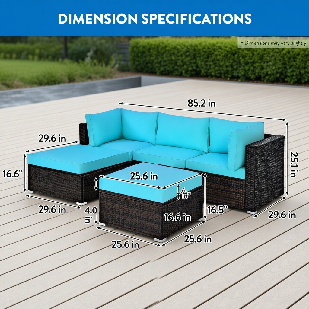 VERYKE 6165598114844 Patio-Conversation-Sets - View #2