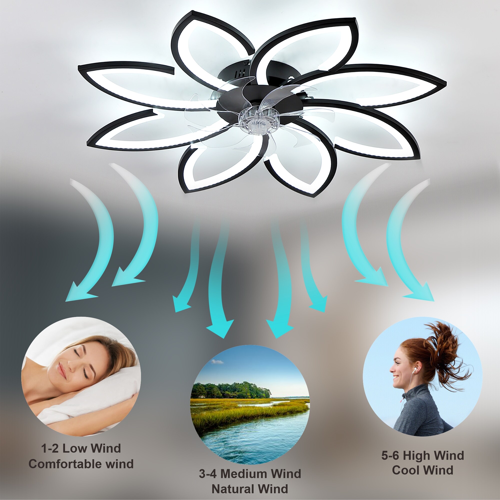 DAKAFUL CLFS08C01 Ceiling-Fans - View #3