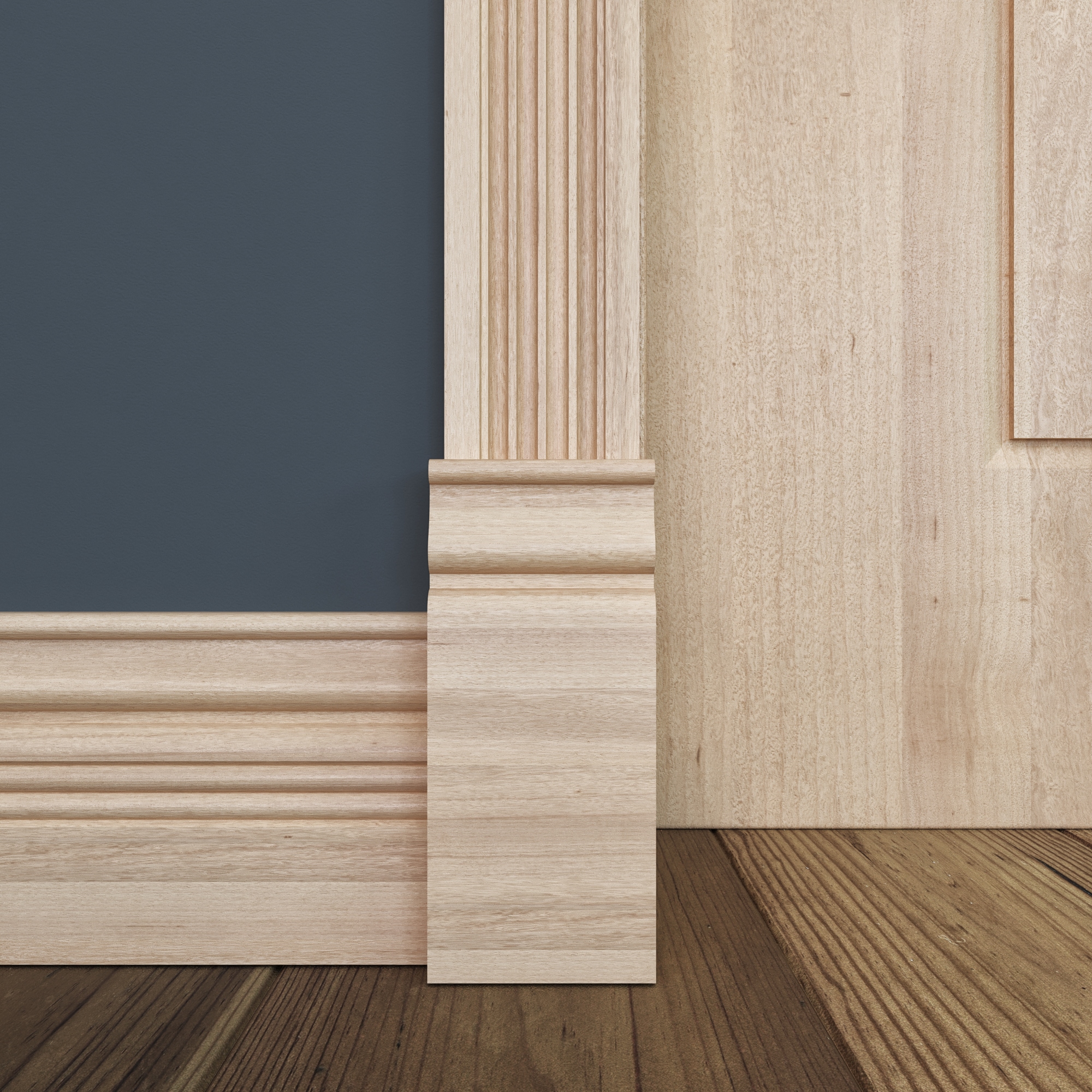 Ornamental Mouldings EV887PBWHW plinths - View #2