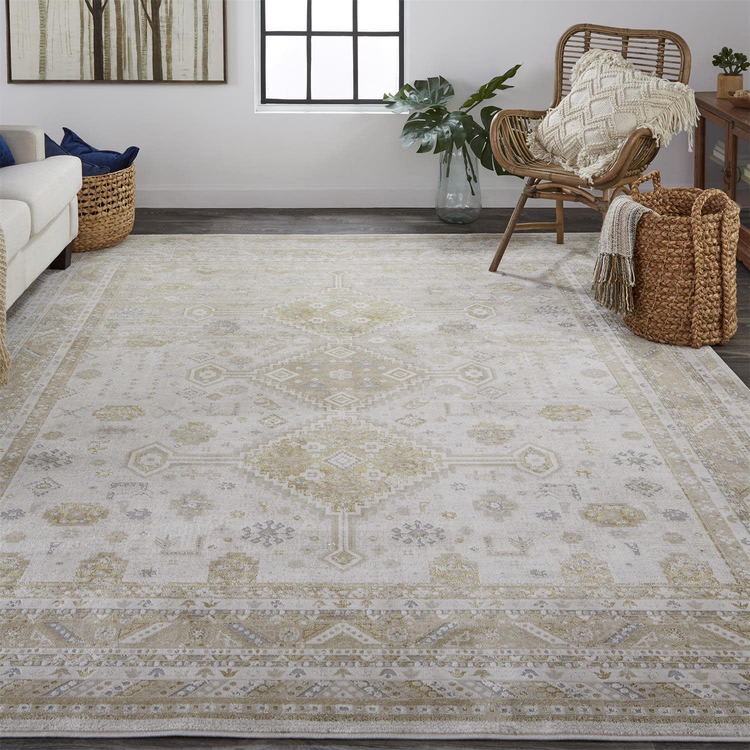 Room Envy AURR3738GLDIVYF05 rugs - View #2
