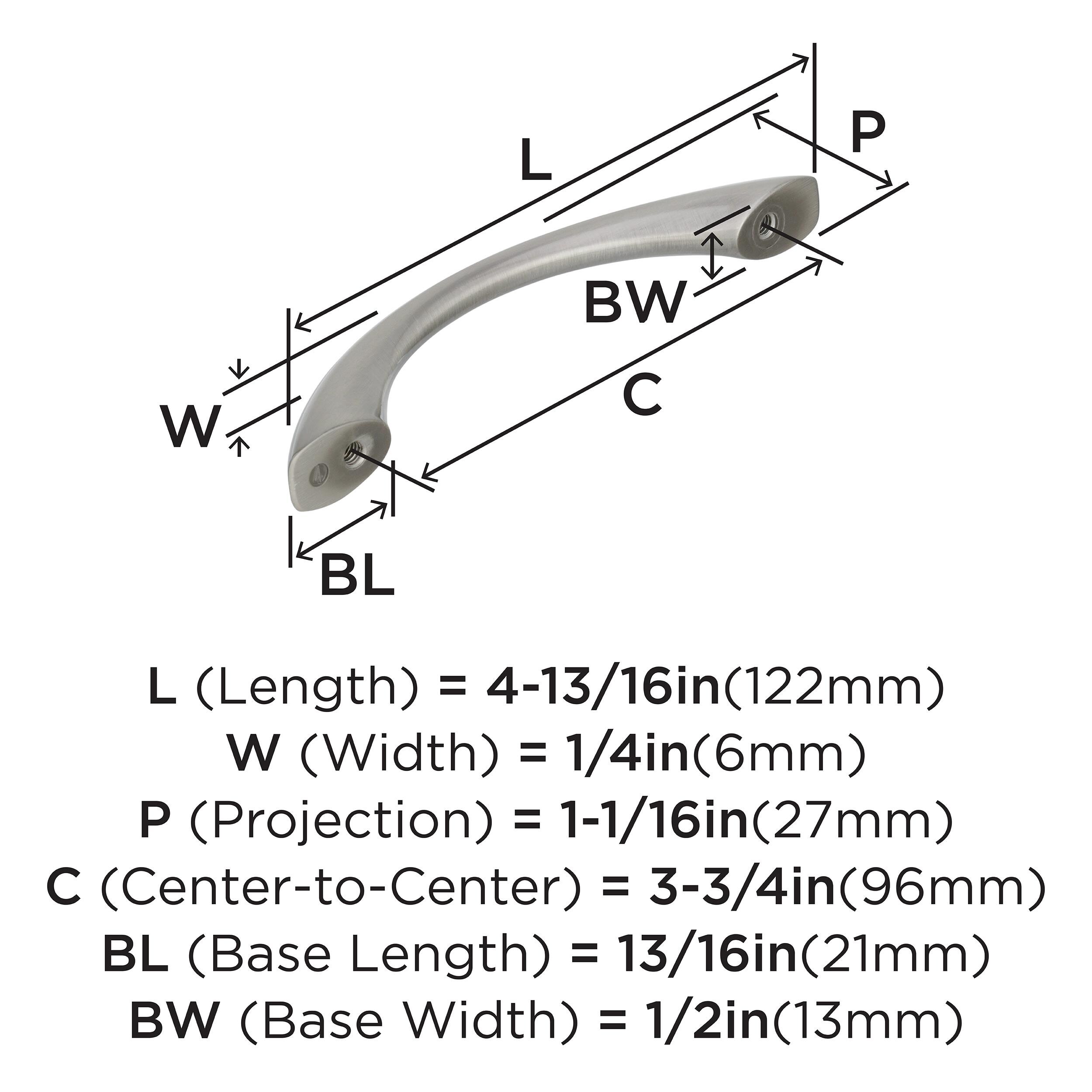 Amerock 10BX53003G10 Cabinet-Pulls - View #3