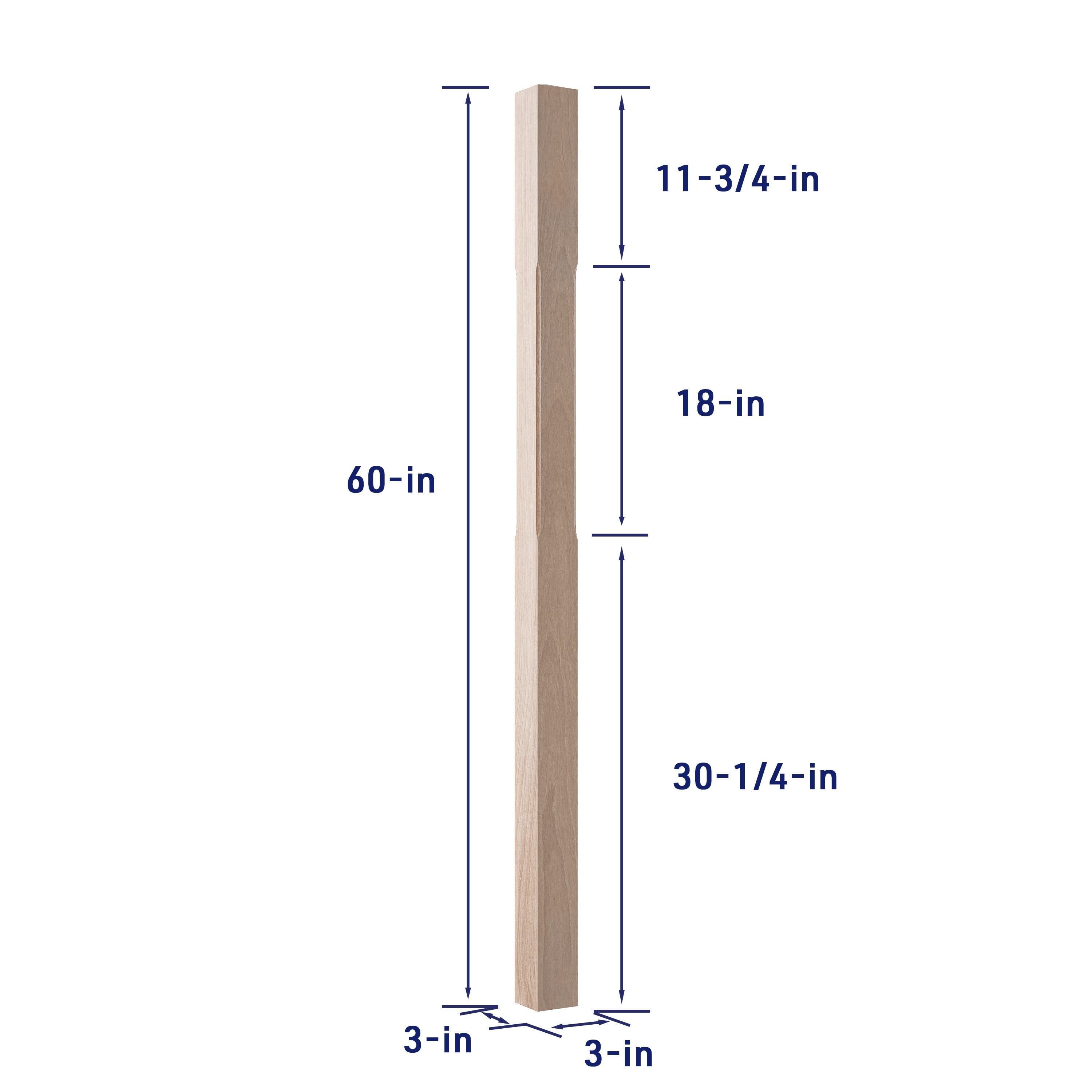 Crown Heritage 4434087 Interior-Stairpart-Newel-Posts - View #2